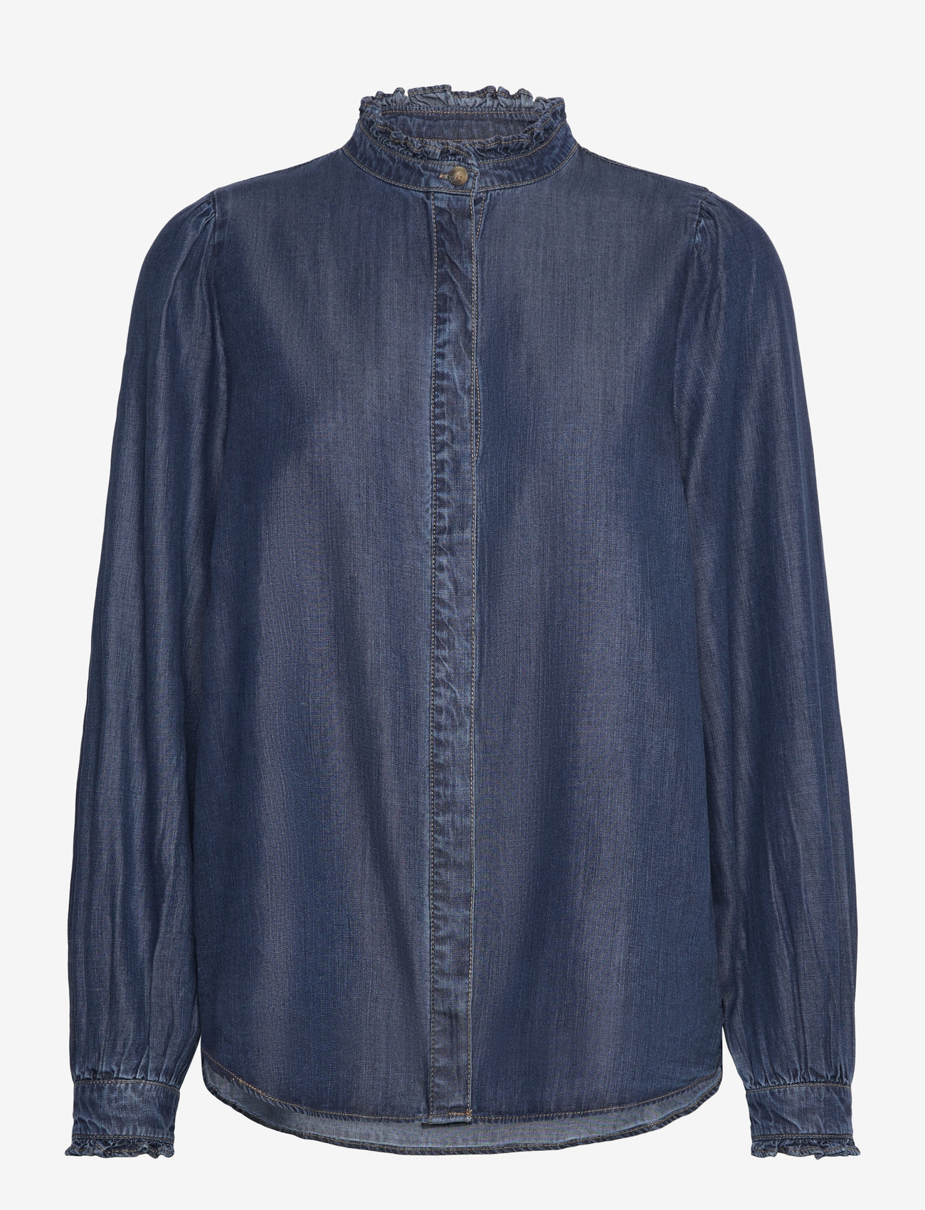 FREE/QUENT - Shirt - medium blue denim - 1