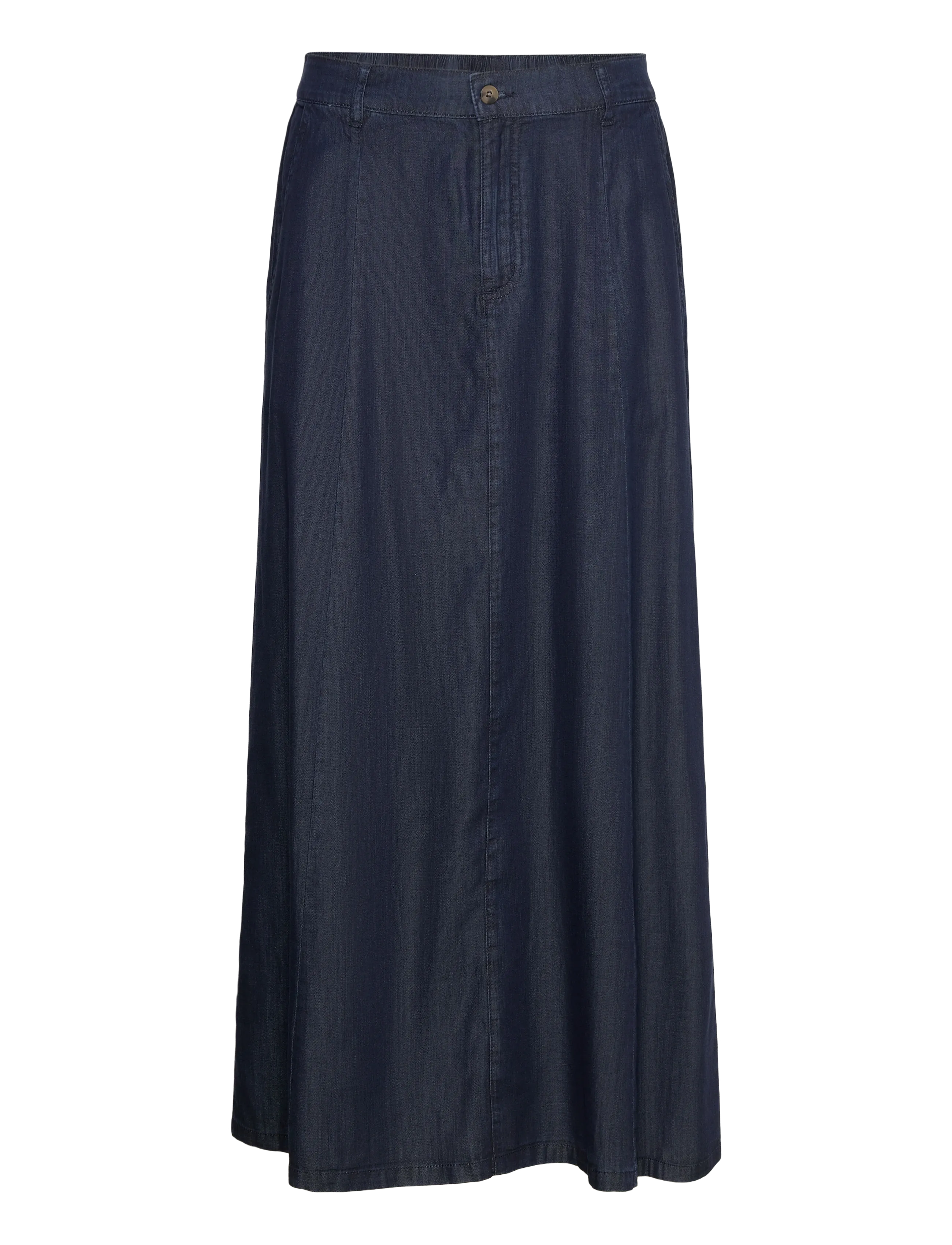 FREE/QUENT - FQWILKE-SKIRT - jeansröcke - dark blue denim - 0