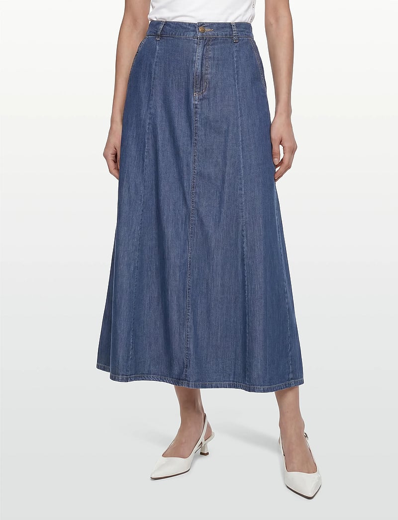 FREE/QUENT - FQWILKE-SKIRT - denimnederdele - medium blue denim - 3