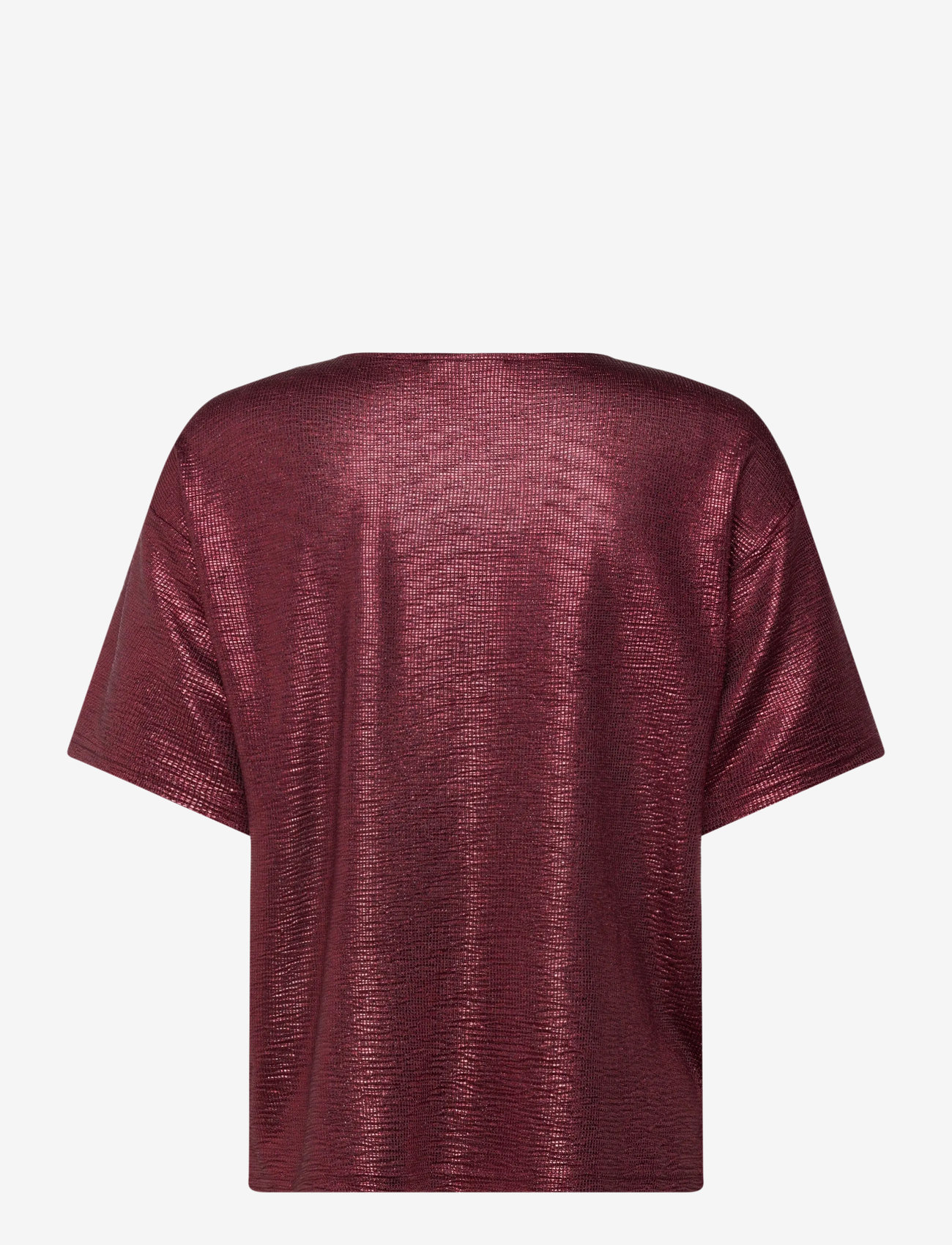 FREE/QUENT - FQSATINA-TEE - kortærmede bluser - port royale - 1