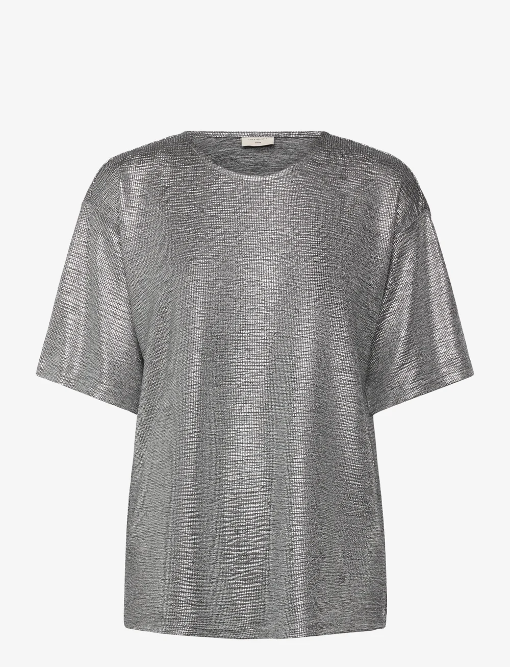 FREE/QUENT - T-shirt from Freequent - kortärmade blusar - silver - 1