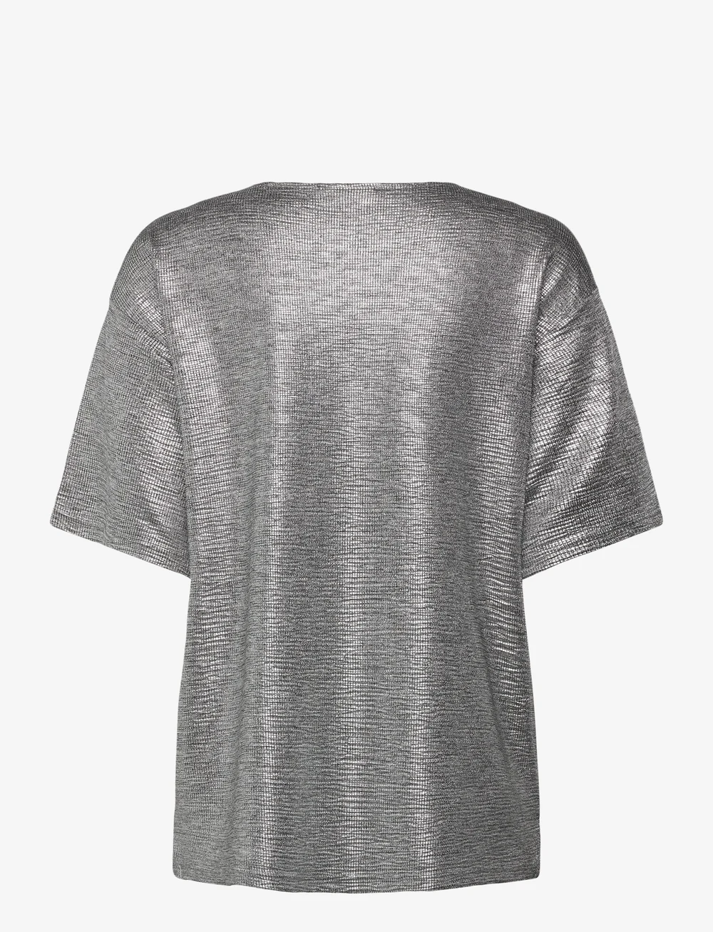FREE/QUENT - T-shirt from Freequent - kortärmade blusar - silver - 2