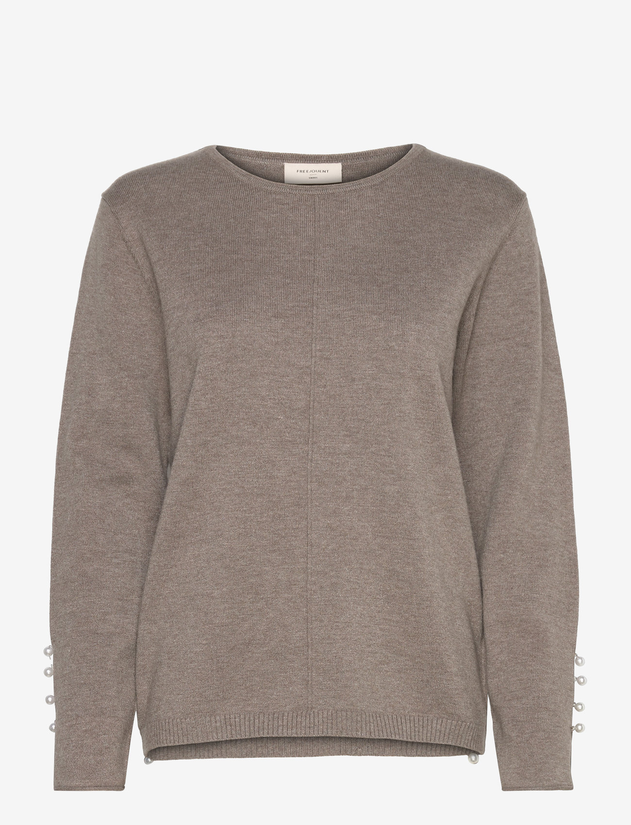 FREE/QUENT - FQCLAURA-PULLOVER - höstkläder - morel melange - 0