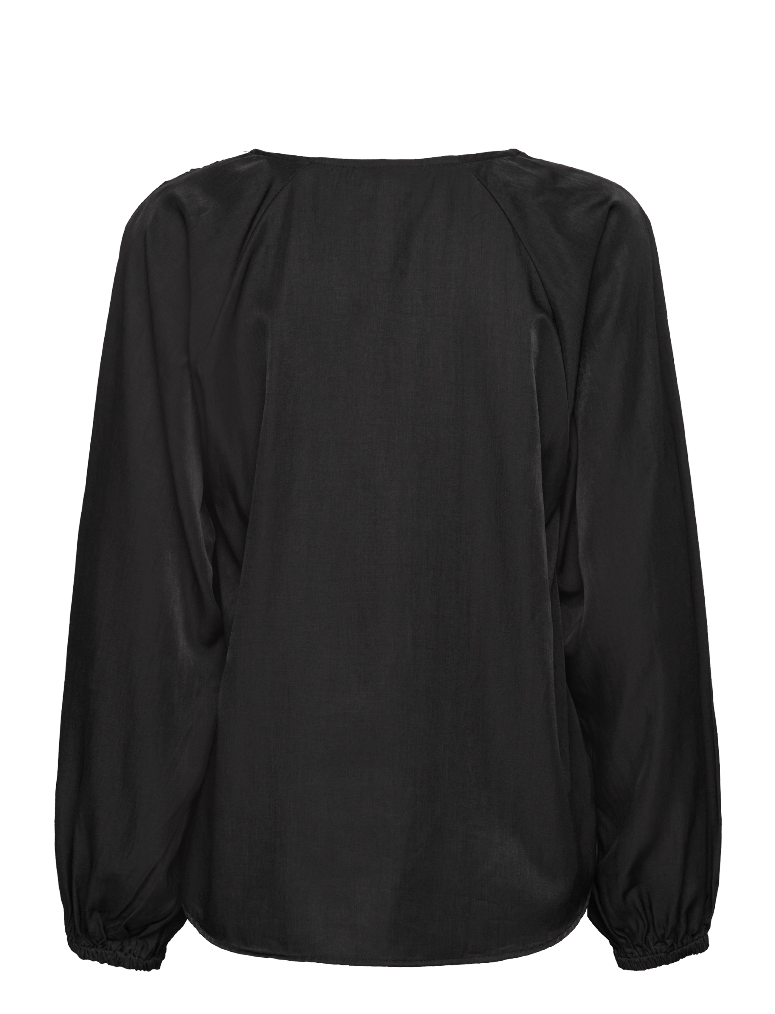 FREE/QUENT - FQSAZY-BLOUSE - langermede bluser - black - 1