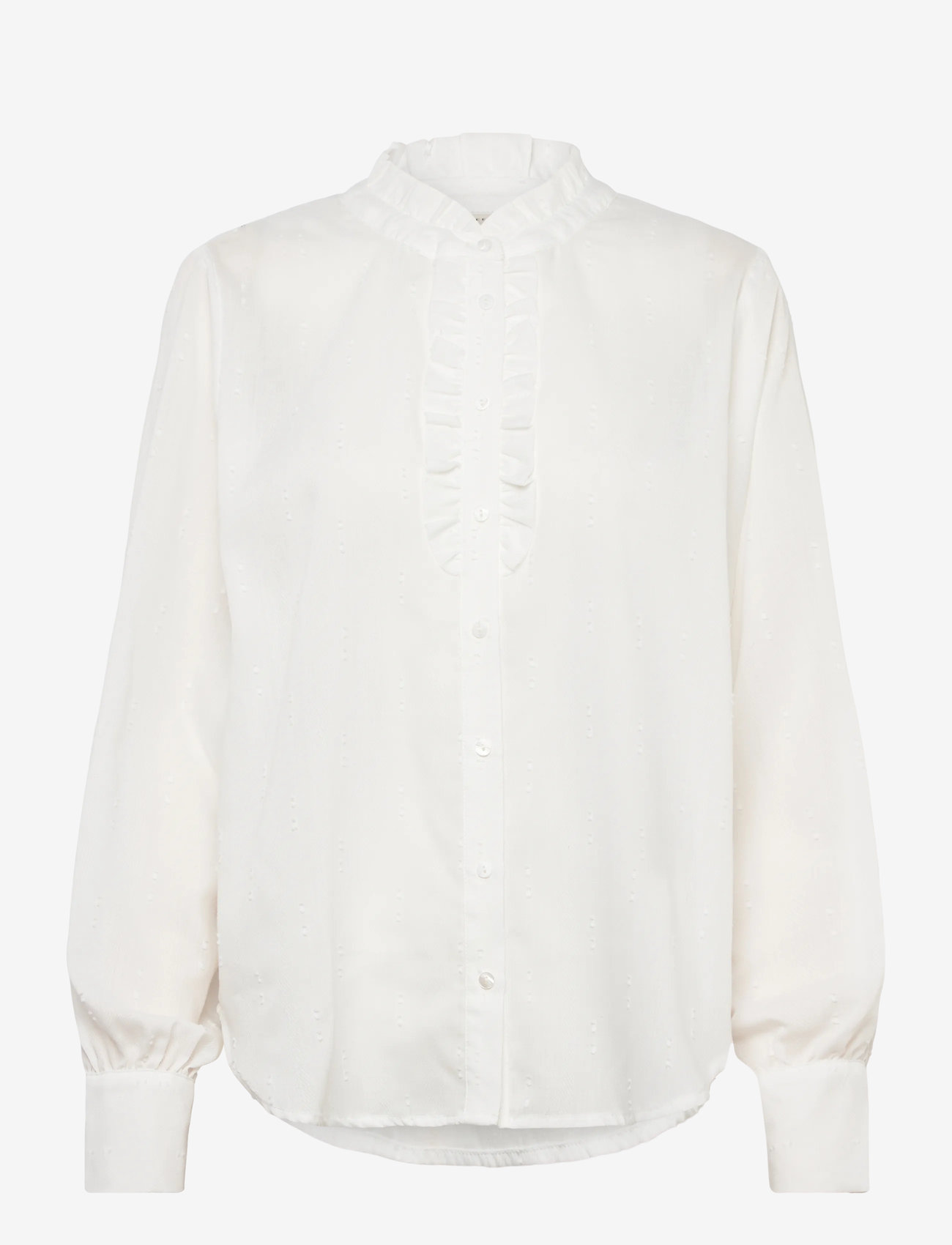FREE/QUENT - FQRAYA-SHIRT - langærmede skjorter - off-white melange - 0