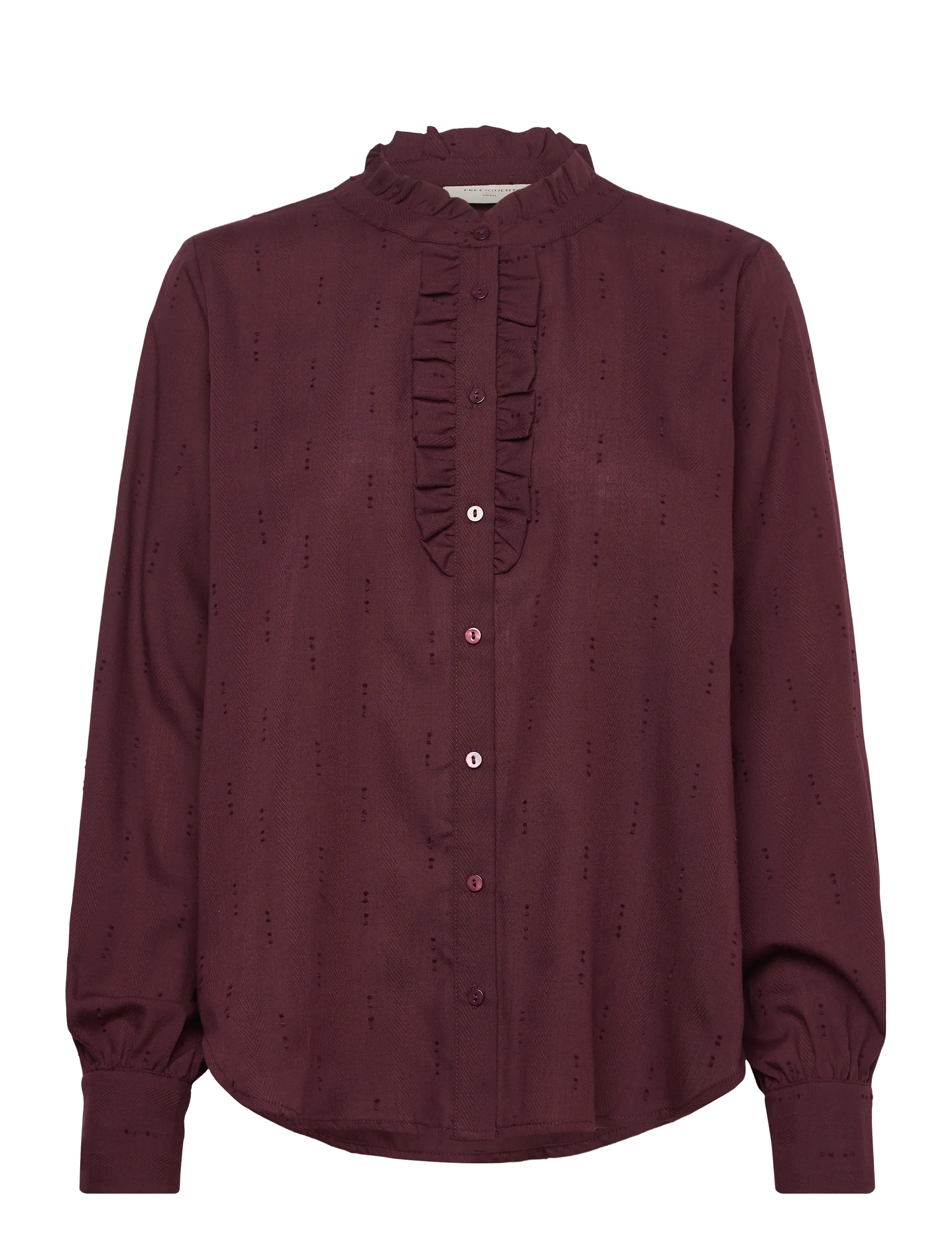 FREE/QUENT Fqraya-Shirt Burgundy - XS - Damen