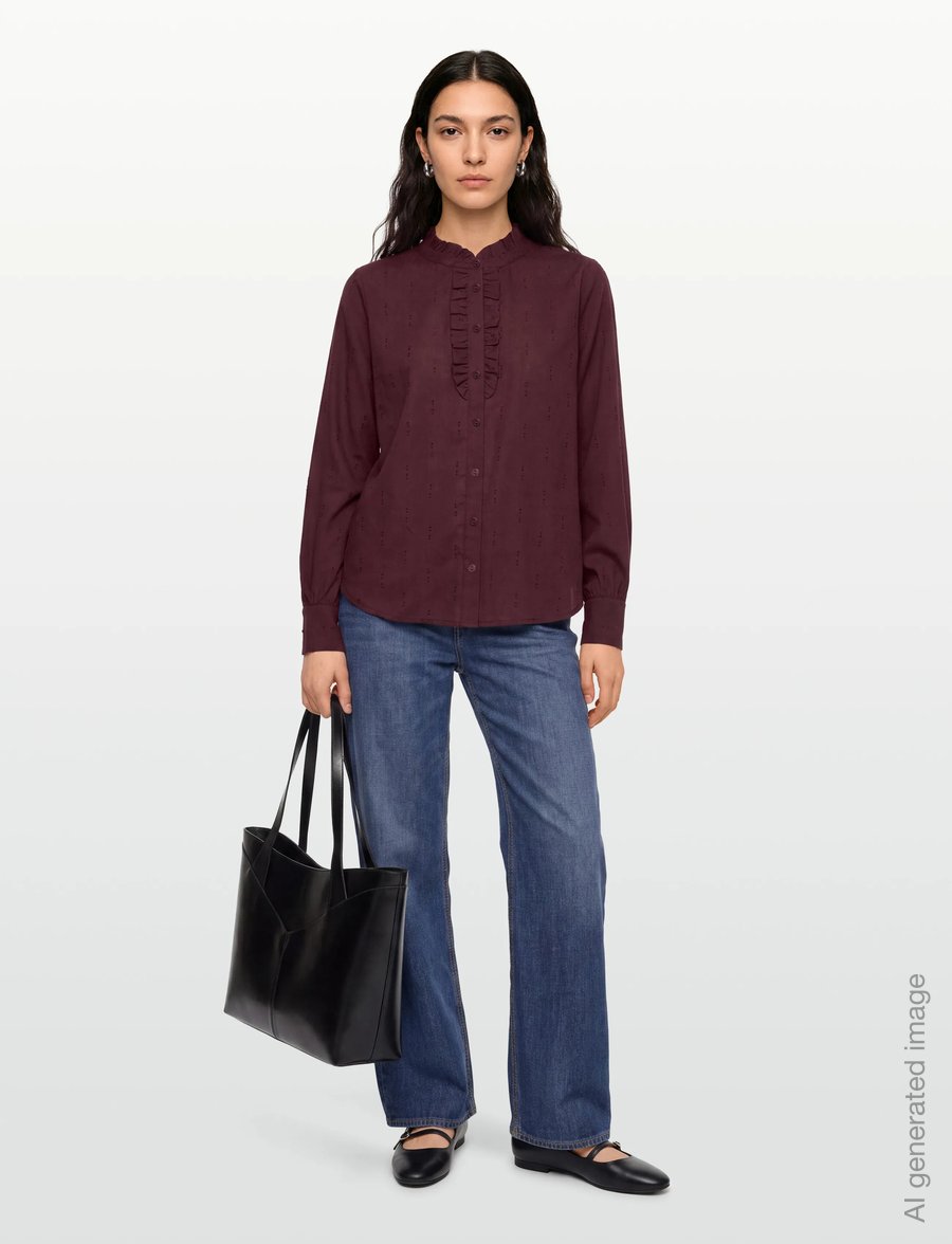 FREE/QUENT - FQRAYA-SHIRT - långärmade skjortor - port royale - 0