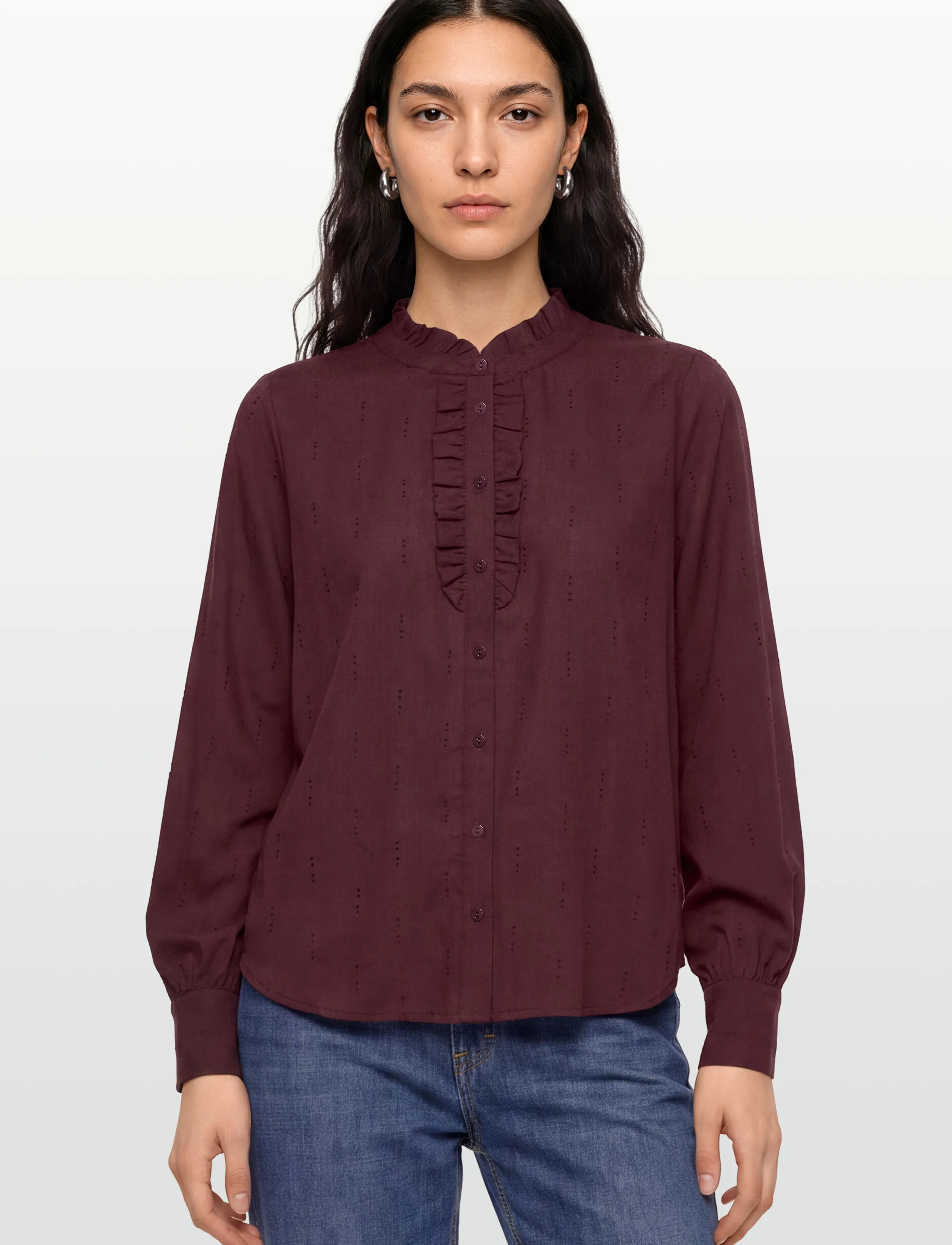 FREE/QUENT - FQRAYA-SHIRT - palaidinės ilgomis rankovėmis - port royale - 3