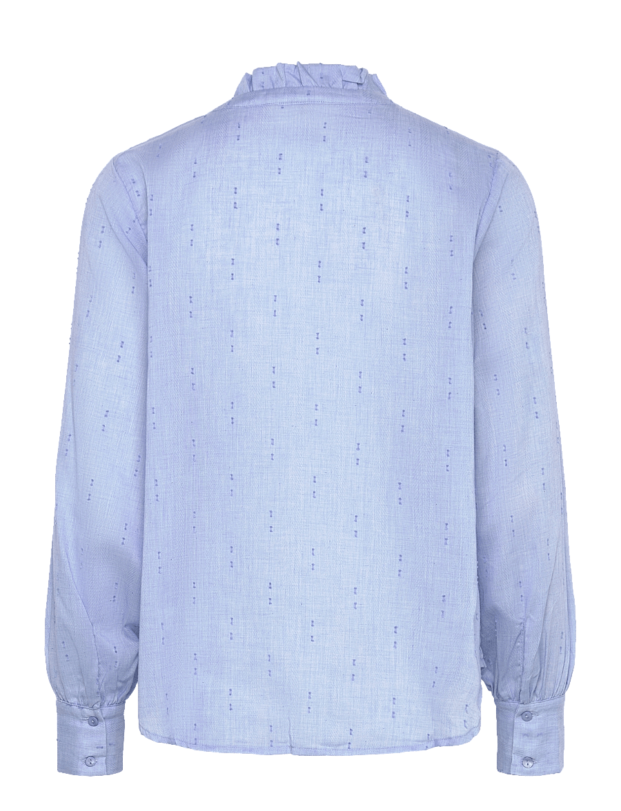 FREE/QUENT - FQRAYA-SHIRT - langärmlige hemden - wedgewood melange - 2