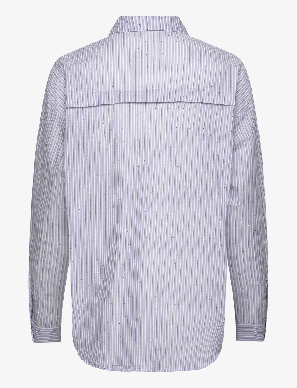 FREE/QUENT - Shirt  - langärmlige hemden - chambray blue w. off-white - 1