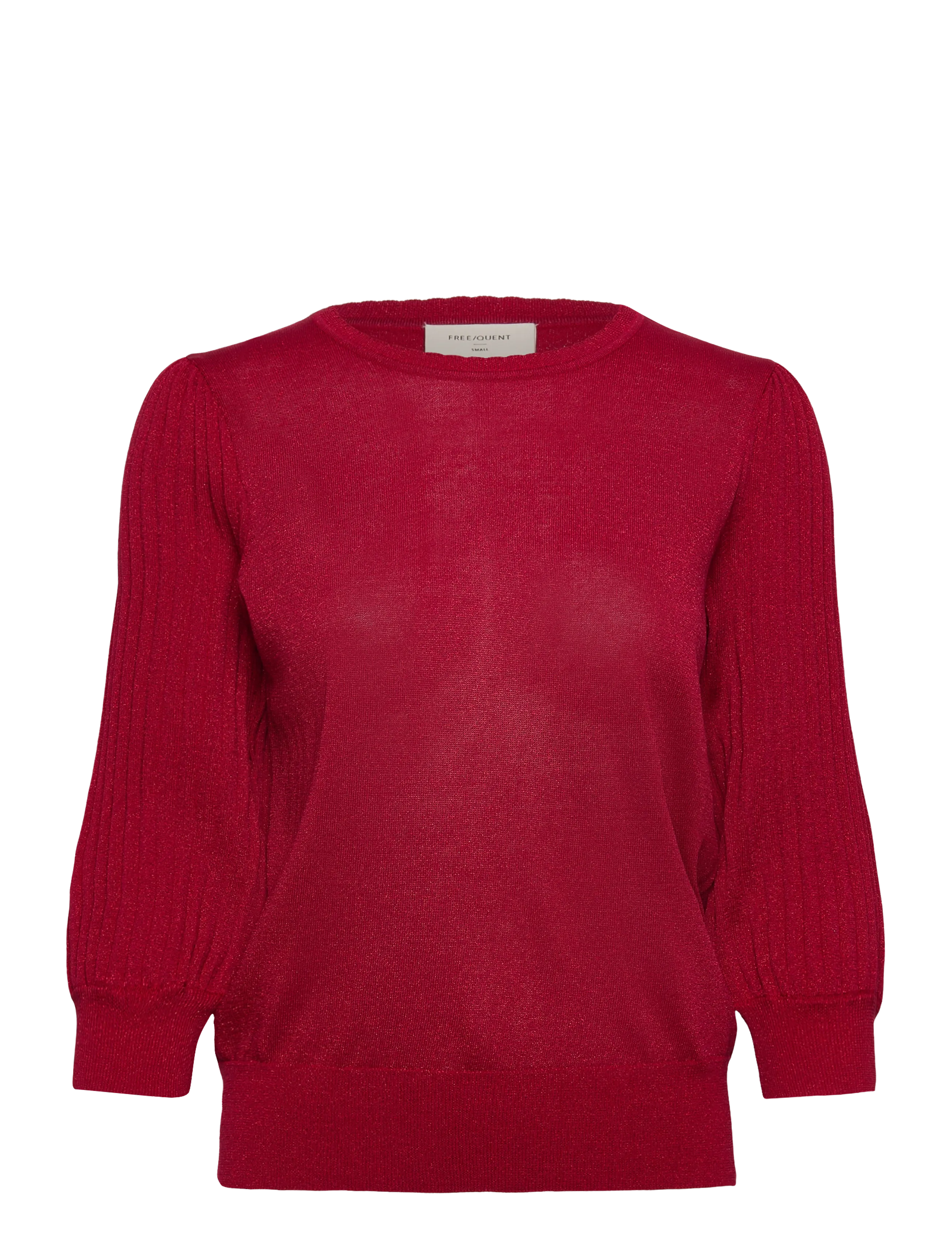 FREE/QUENT FQGLITTA-PULLOVER - Striktrøjer - CHILI PEPPER / red