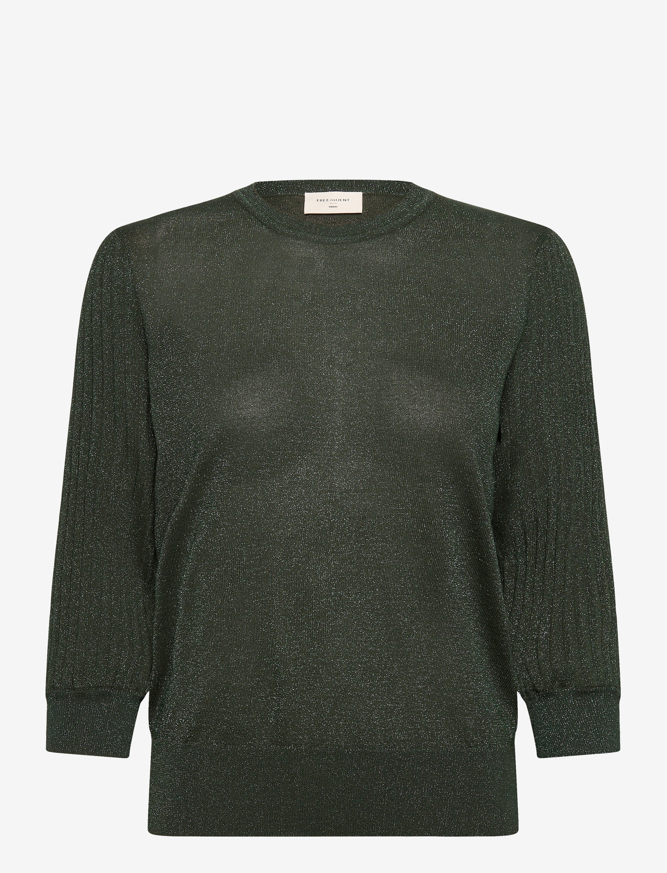 FREE/QUENT - FQGLITTA-PULLOVER - herbstliche kleidung - kombu green - 0