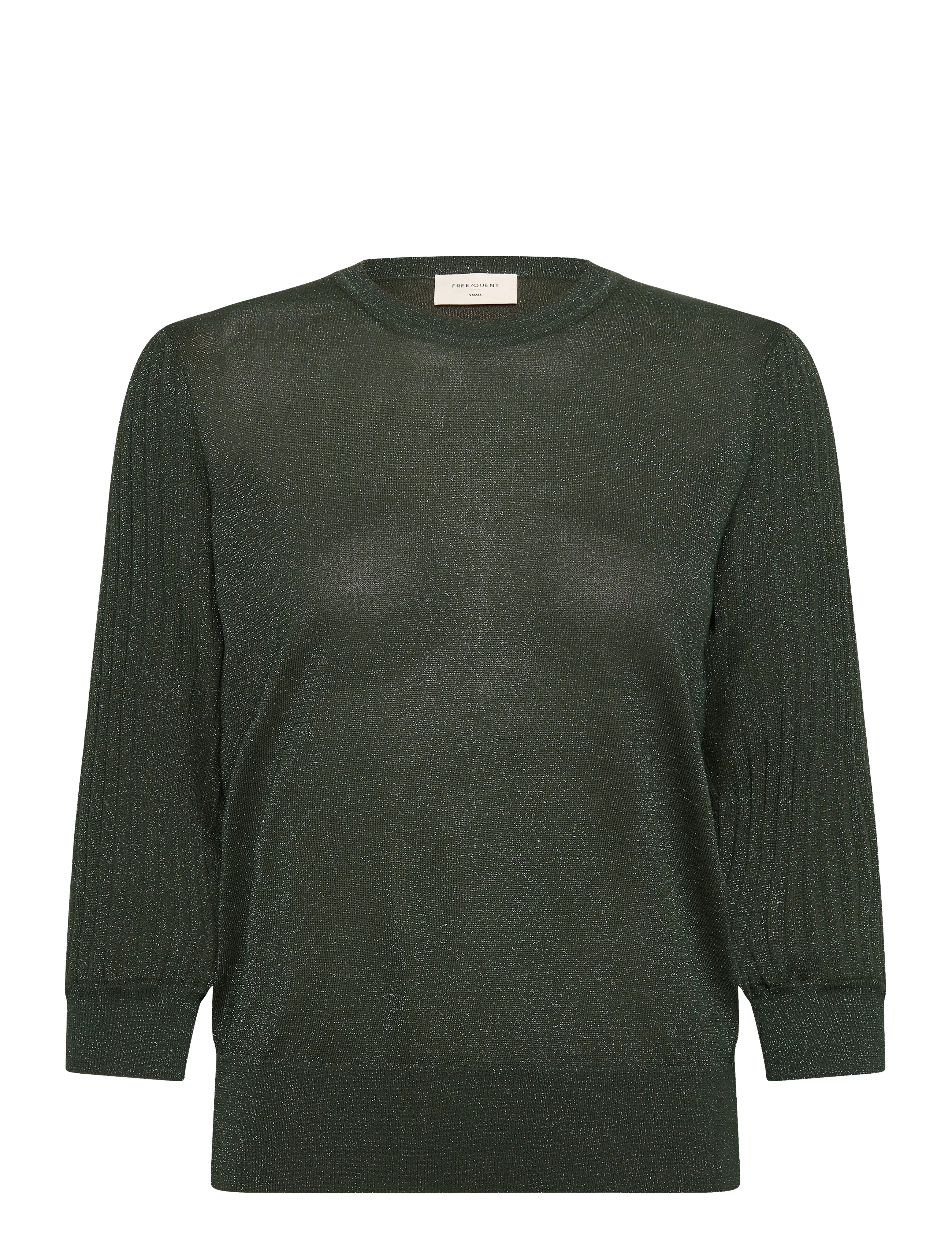 FREE/QUENT FQGLITTA-PULLOVER - Pullover - KOMBU GREEN / green