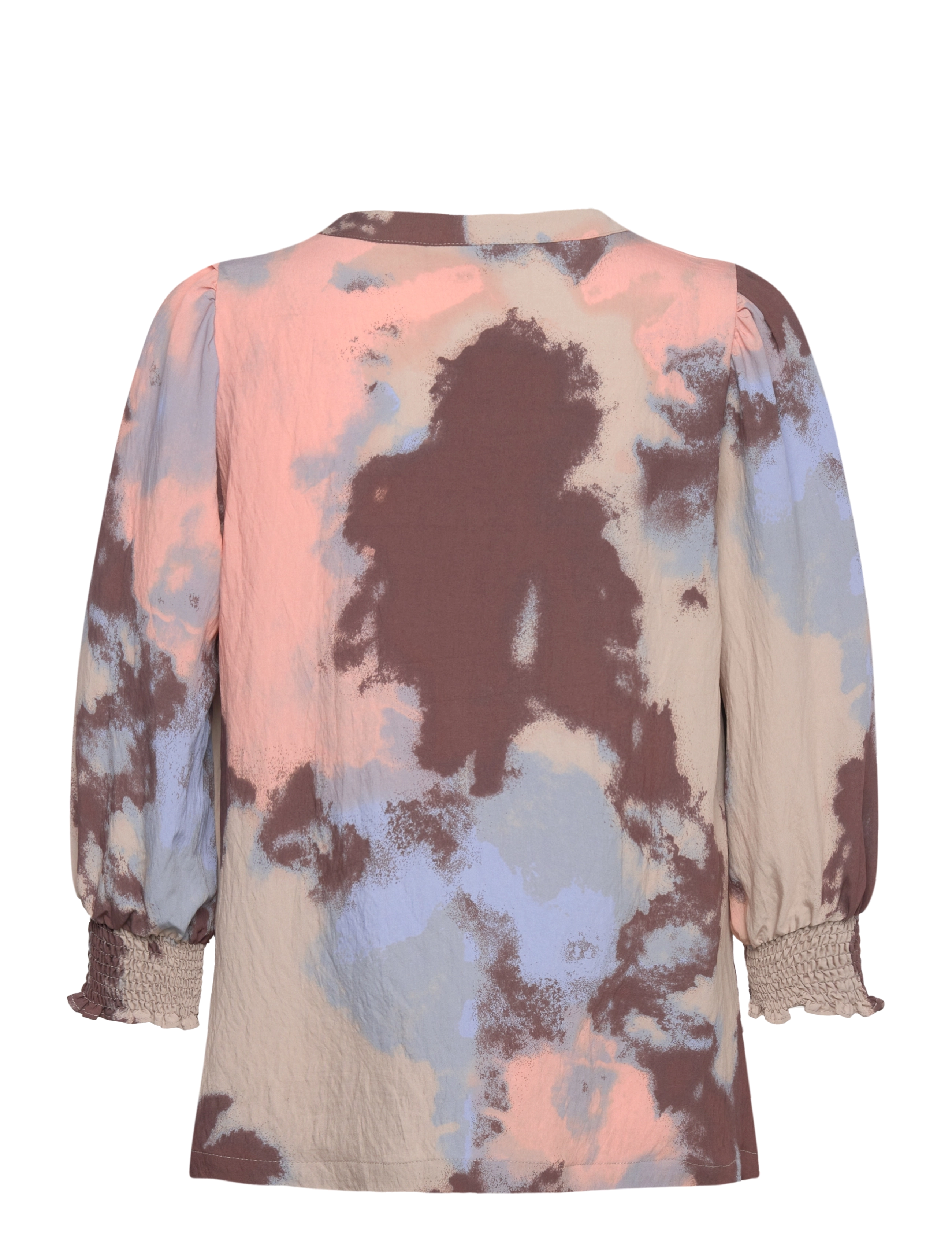 FREE/QUENT - FQABY-SHIRT - simply taupe w. coral pink - 1