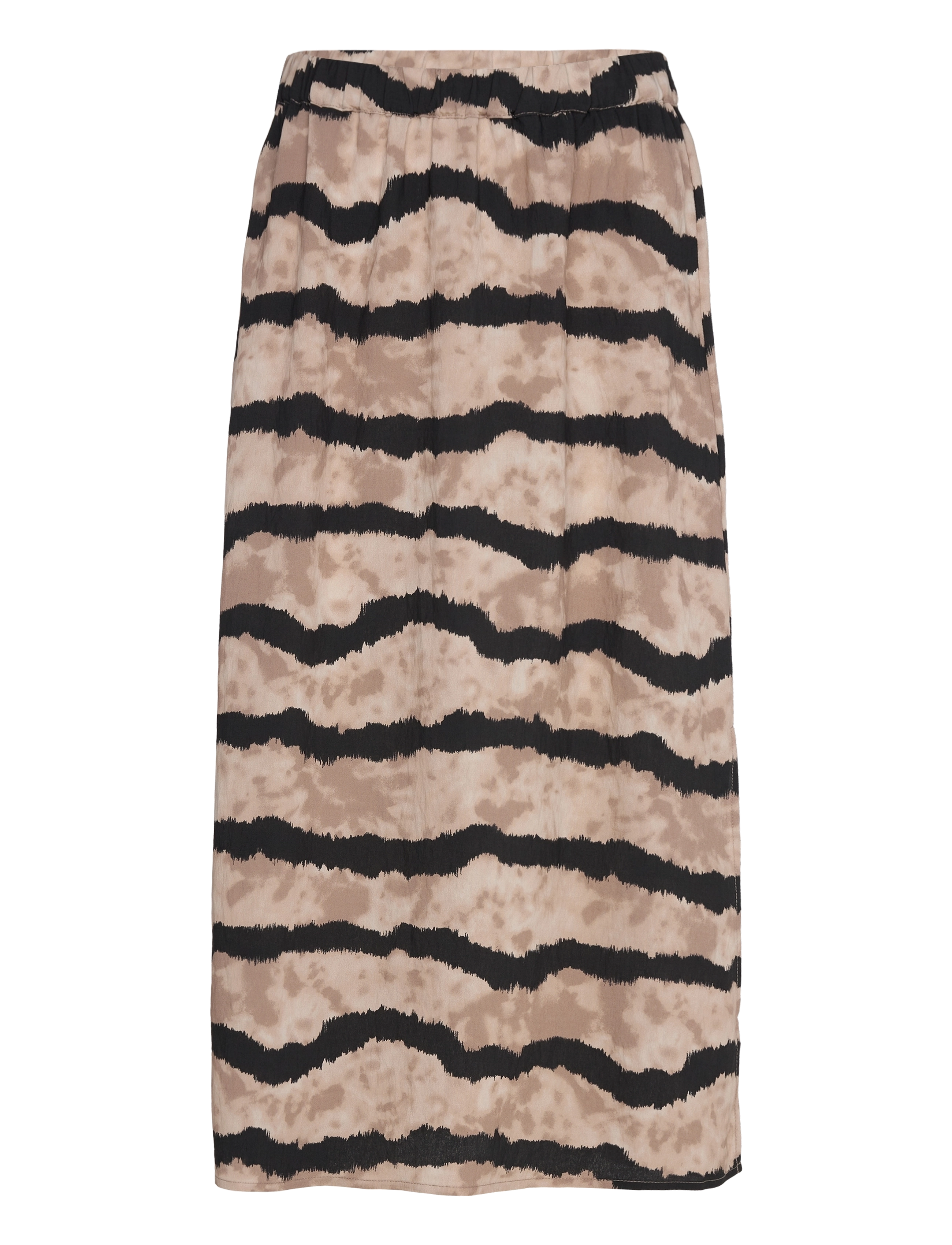 FREE/QUENT Fqaby-Skirt, Kvinder, Maxinederdel, Brun, Str: XS