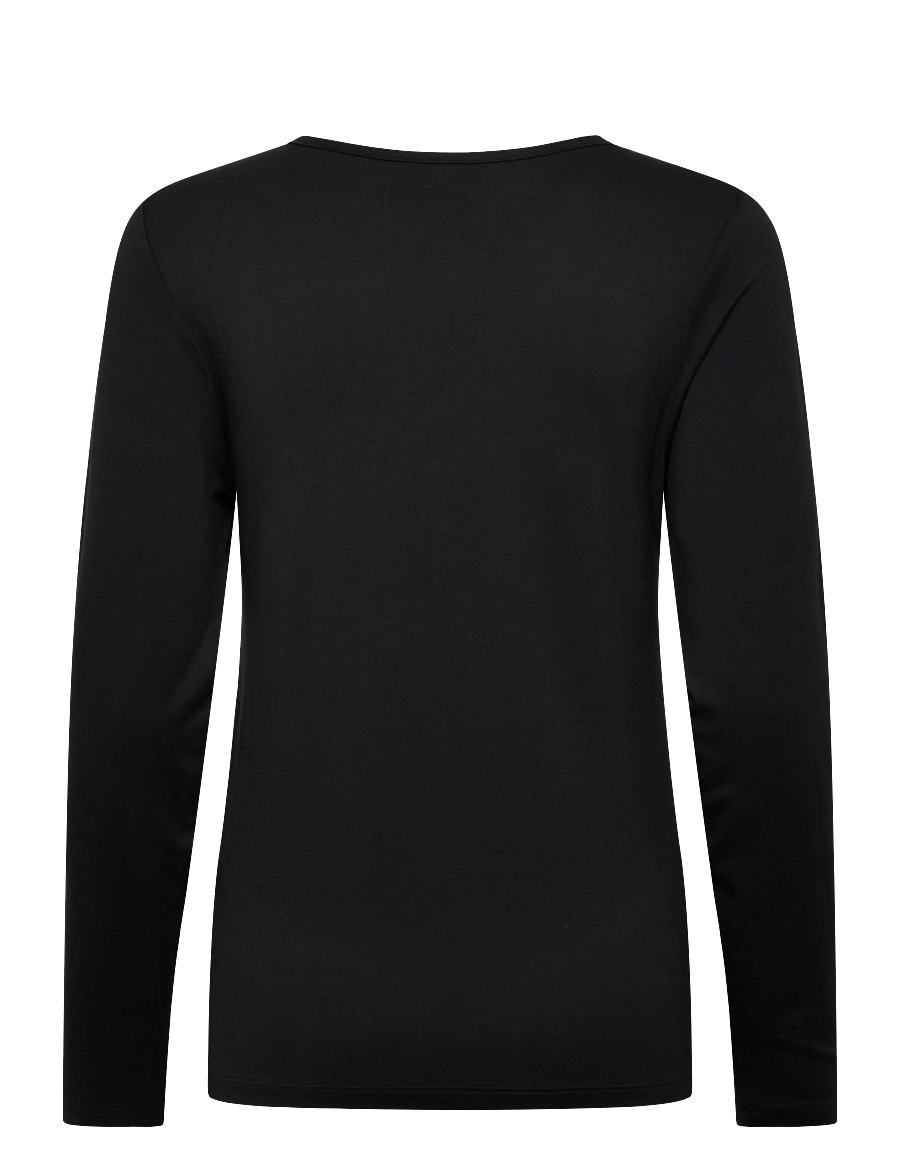 FREE/QUENT - FQLIANA-TEE - langärmlige tops - black - 2