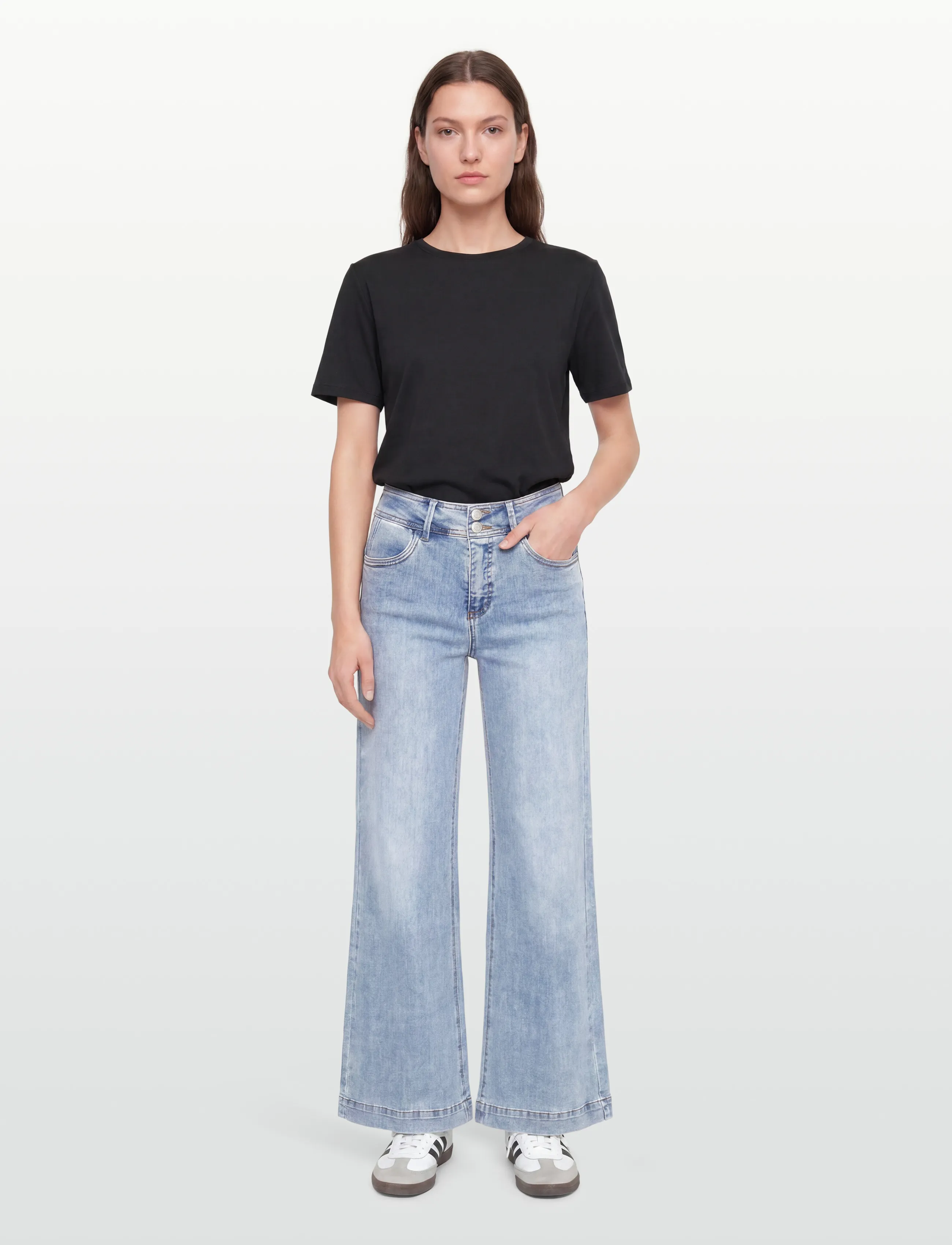 FREE/QUENT FQLOPEZ-JEANS - Jeans - LIGHT BLUE DENIM / blue