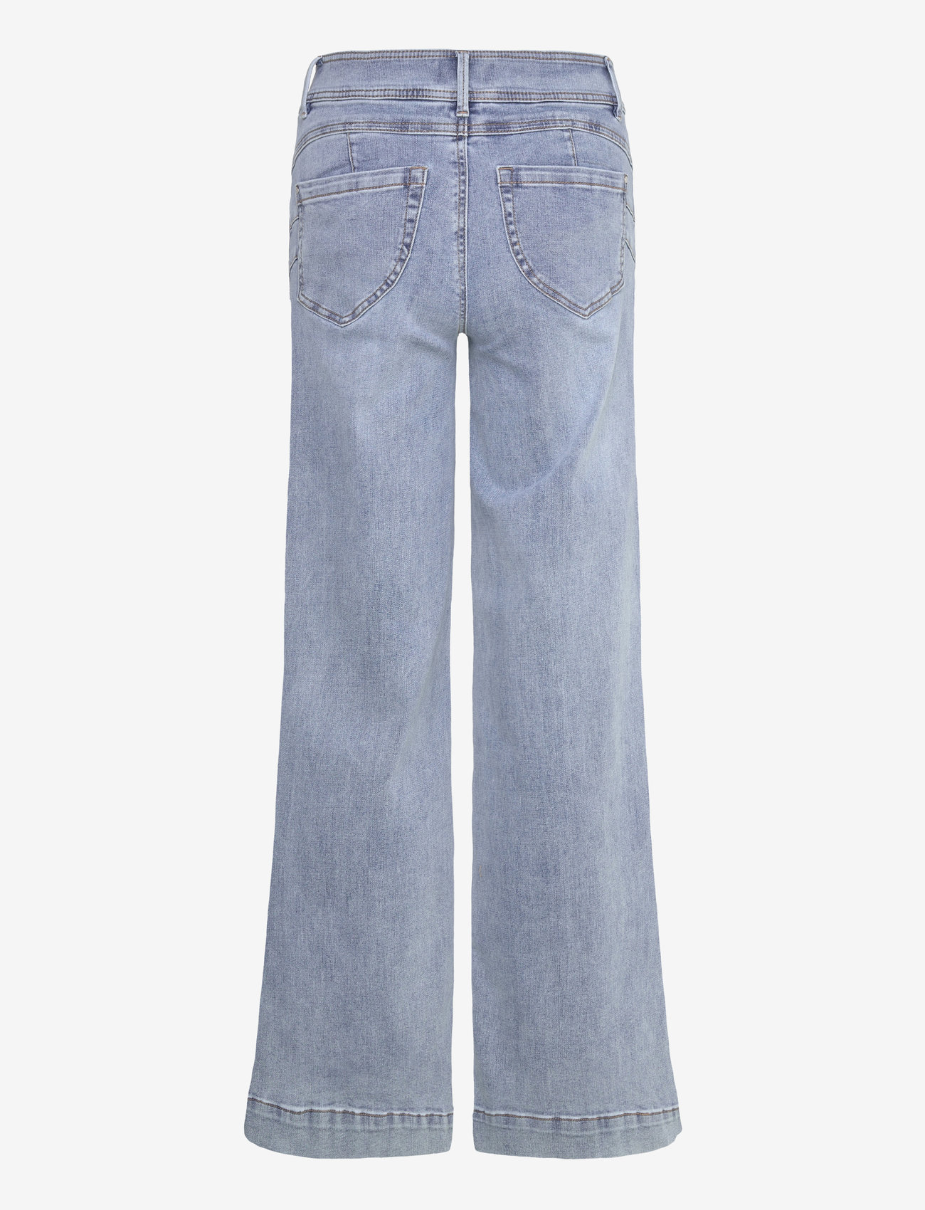 FREE/QUENT - FQLOPEZ-JEANS - brede jeans - light blue denim - 2