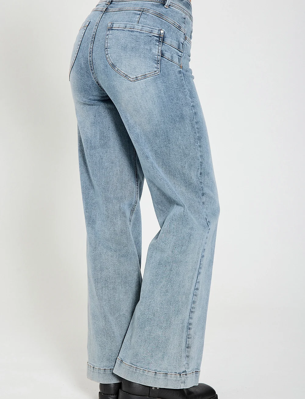 FREE/QUENT - FQLOPEZ-JEANS - vida jeans - light blue denim - 3