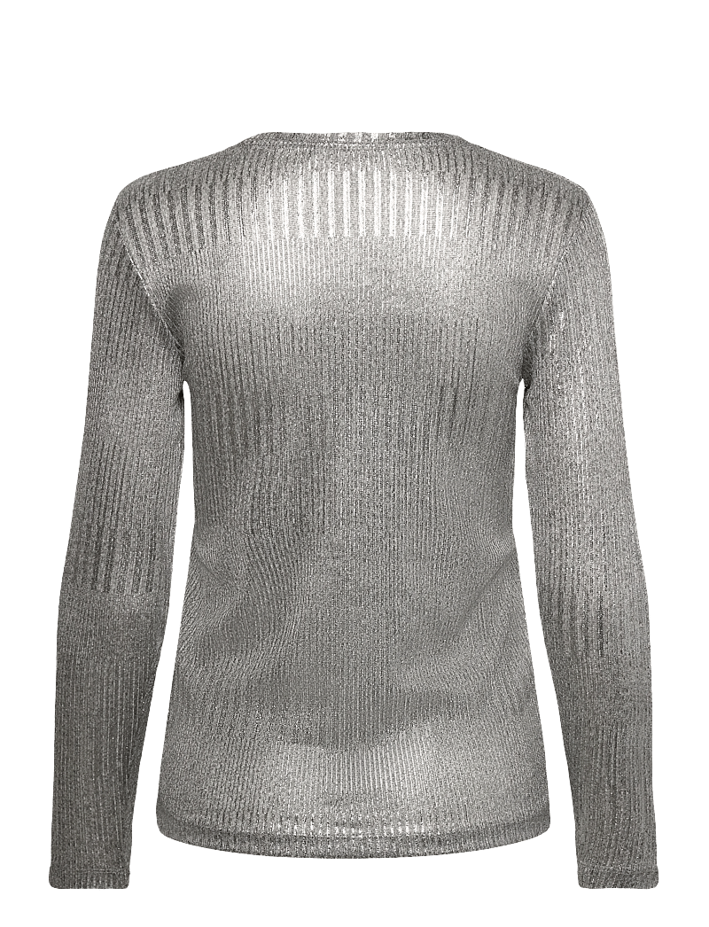 FREE/QUENT - Long-sleeved T-shirt - langärmlige tops - medium grey mlg. - 1