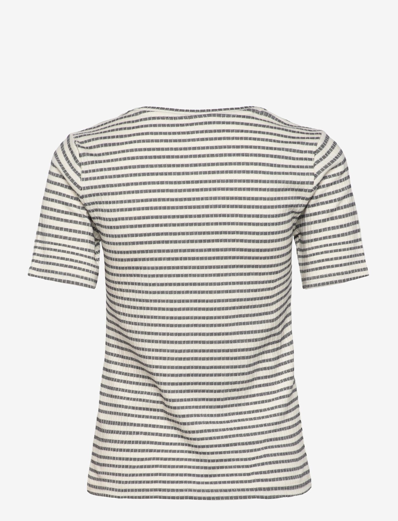 FREE/QUENT - T-shirt - herbstliche kleidung - star off-white w. black - 1