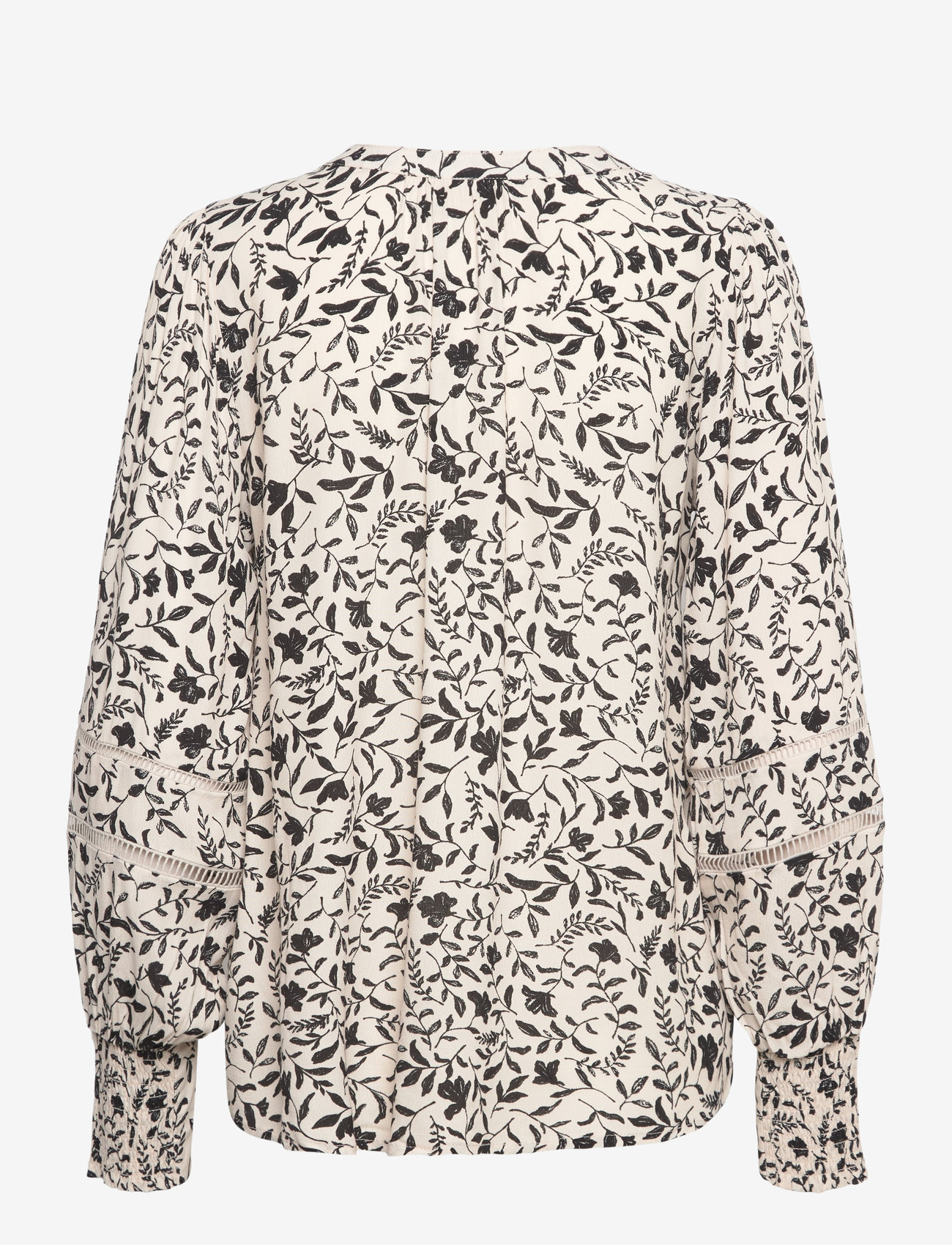 FREE/QUENT - FQLOVY-BLOUSE - långärmade blusar - moonbeam w. black - 1