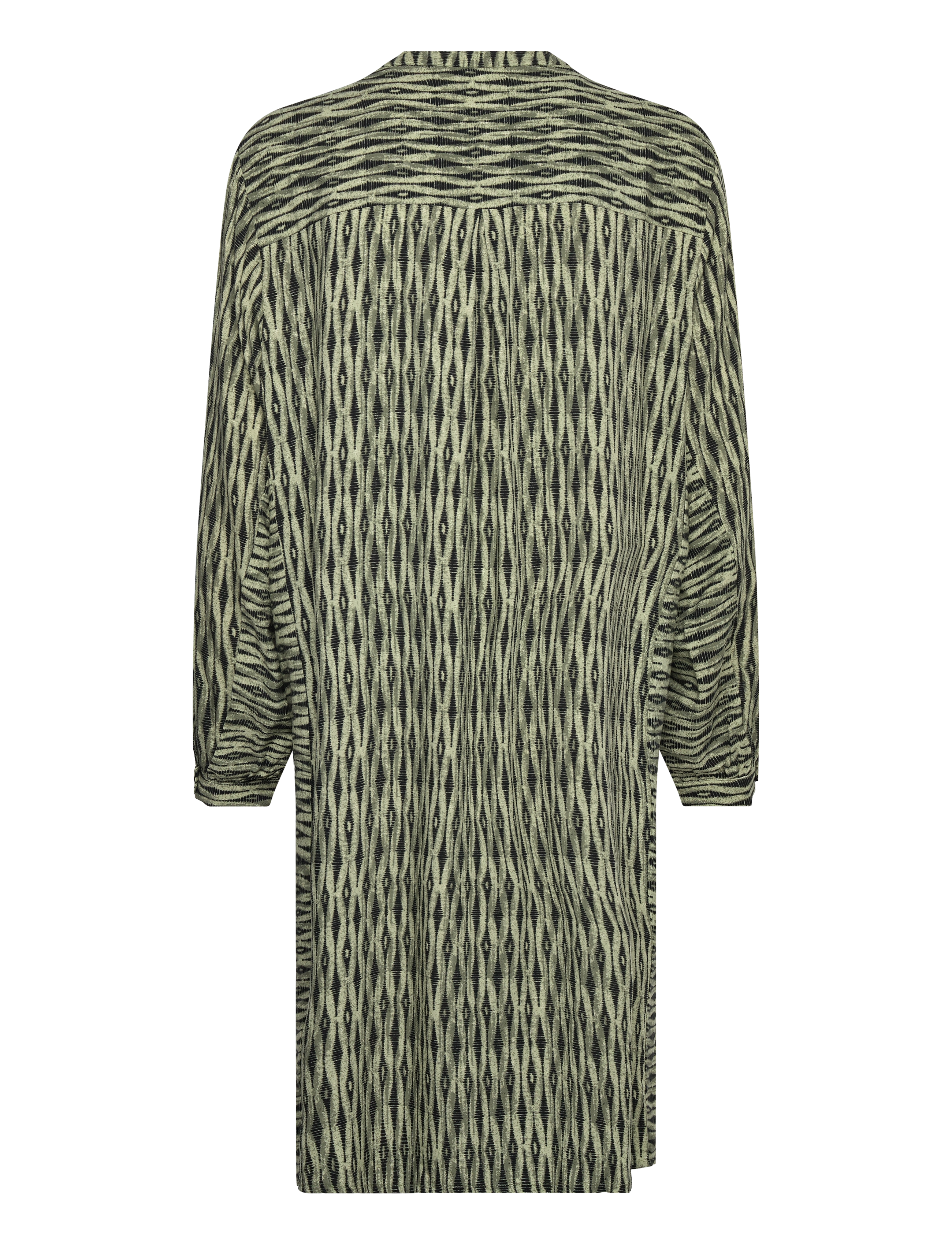 FREE/QUENT - FQADNEY-DRESS - sommerkleider - deep lichen green w. black - 1