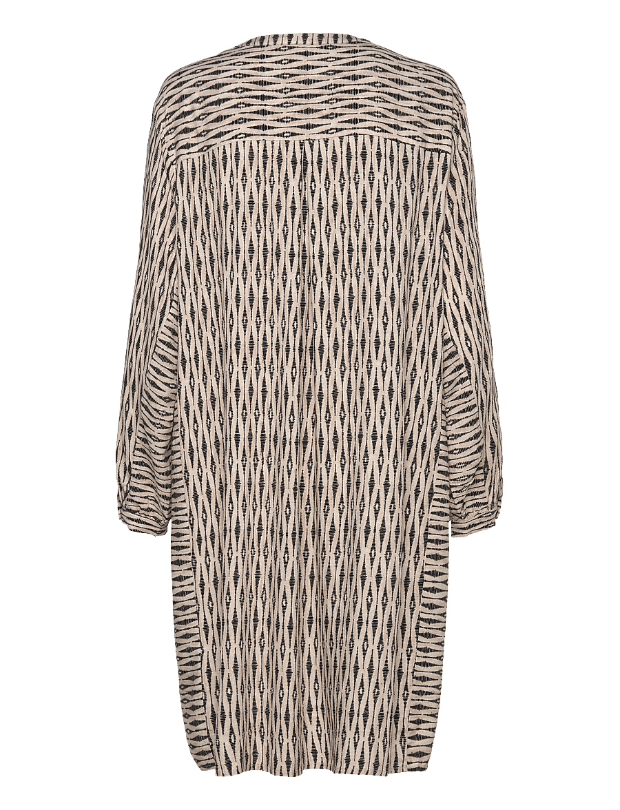FREE/QUENT - FQADNEY-DRESS - sommerkjoler - moonbeam w. black - 2