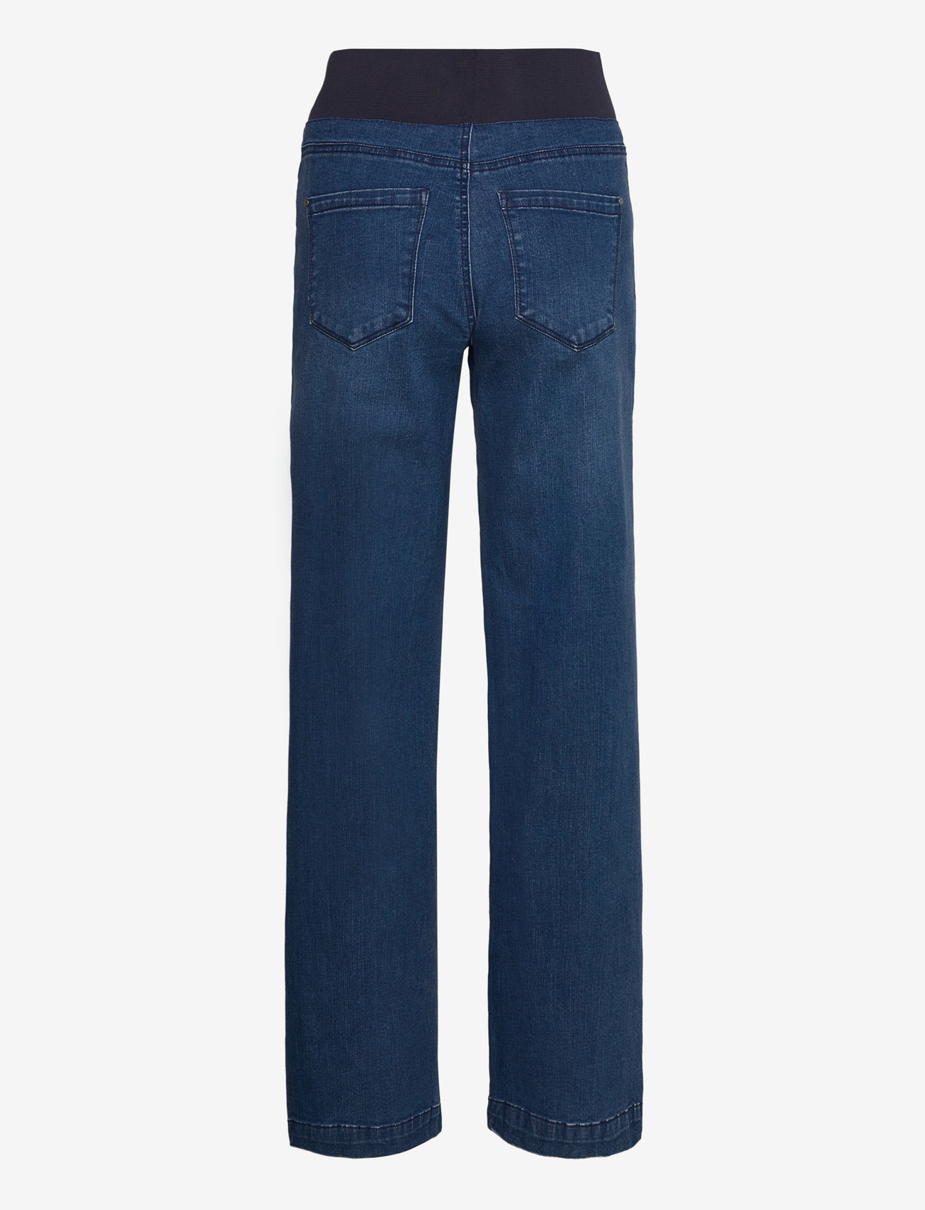 FREE/QUENT - Pants from Freequent in a soft material with power stretch. The pants have a sim - straight jeans - medium blue - 2