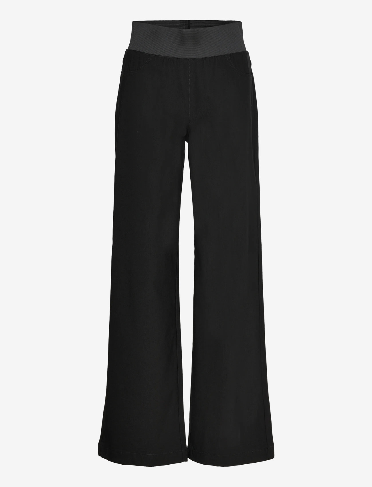 FREE/QUENT - FQSHANTAL-PANTS - plačios kelnės - black - 0