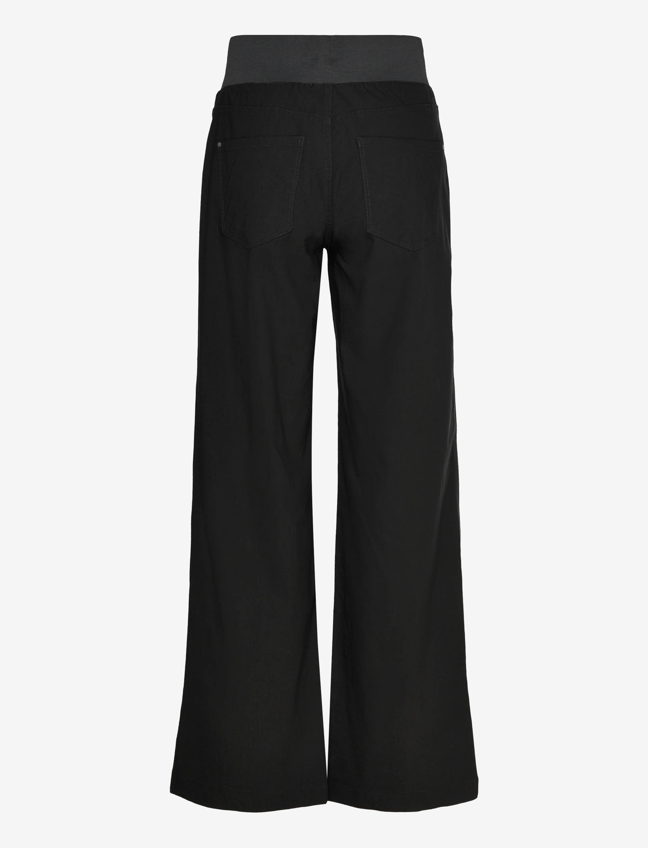FREE/QUENT - FQSHANTAL-PANTS - plačios kelnės - black - 1