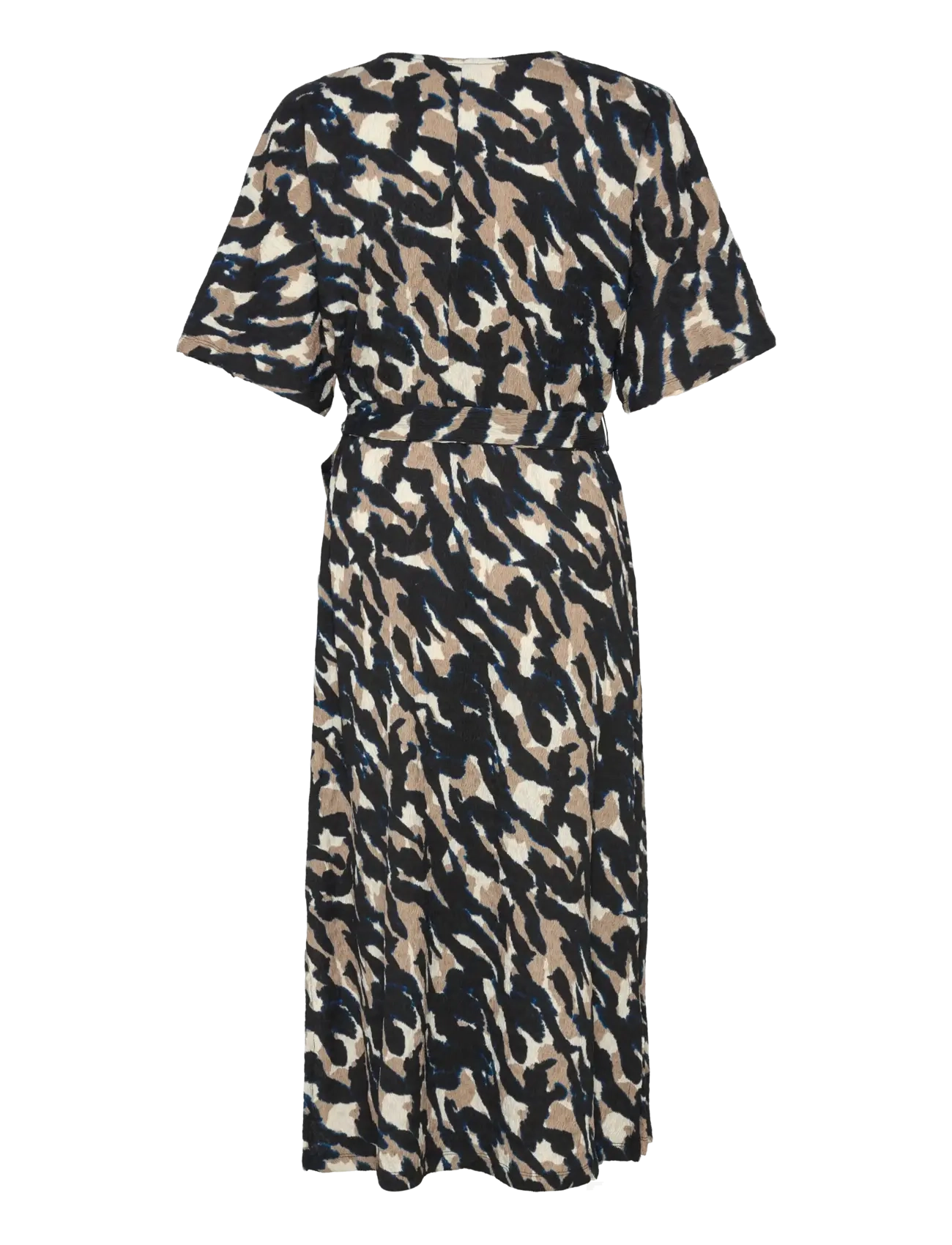 FREE/QUENT - FQNALIA-DRESS - wickelkleider - black w. silver mink - 1