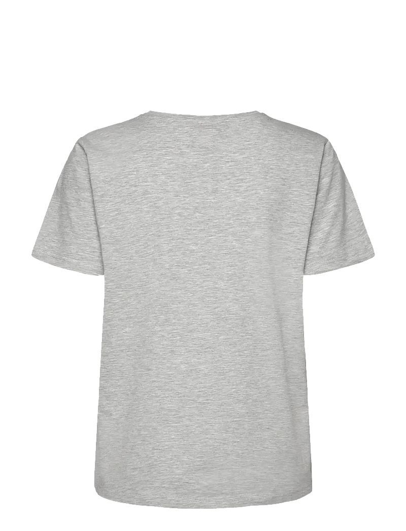 FREE/QUENT - FQFENJAL-TEE - t-särgid - light grey melange - 2