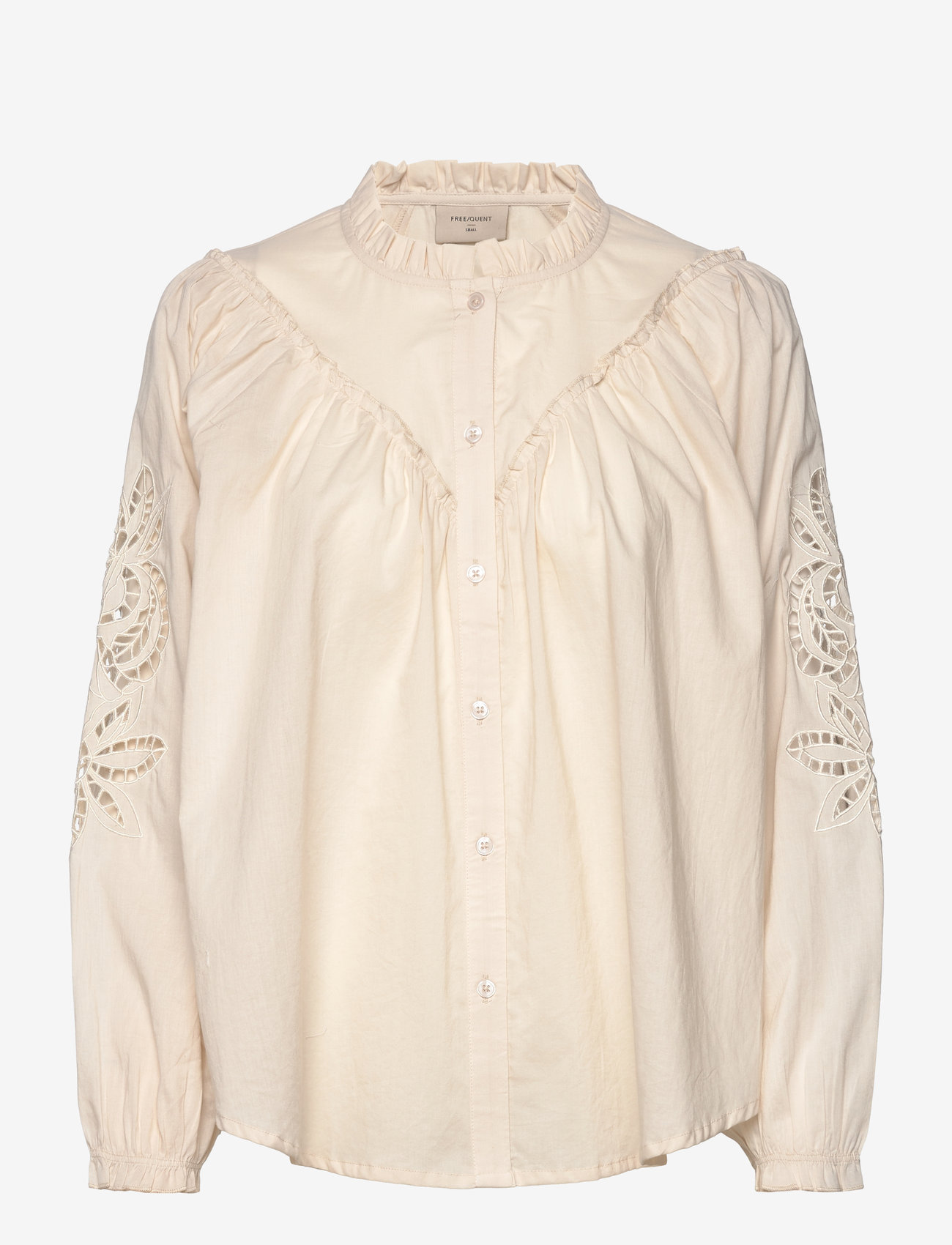 FREE/QUENT - FQMORI-SHIRT - langärmlige hemden - moonbeam - 1