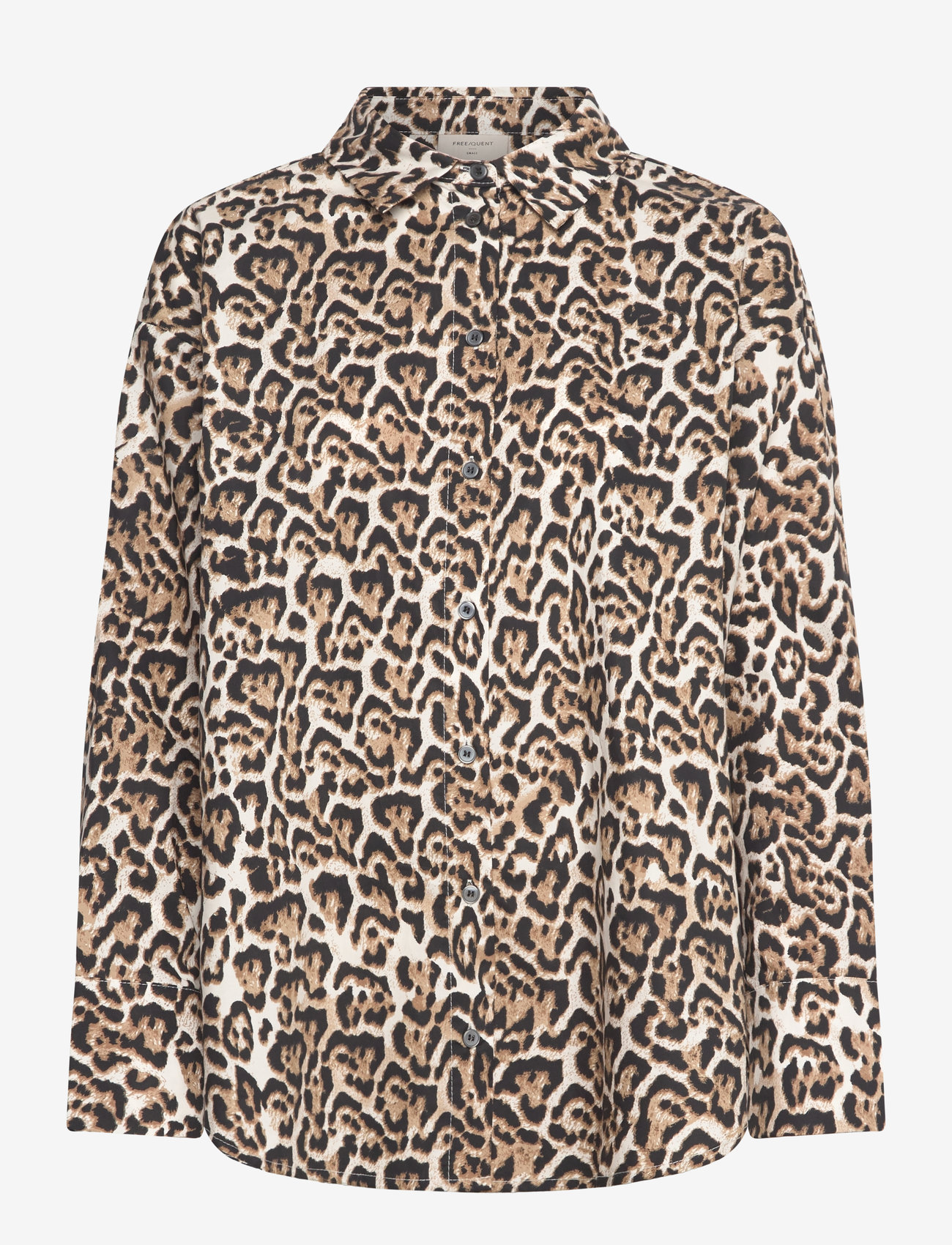 FREE/QUENT - FQMALAY-SHIRT - langärmlige hemden - rainy day w. silver mink - 1