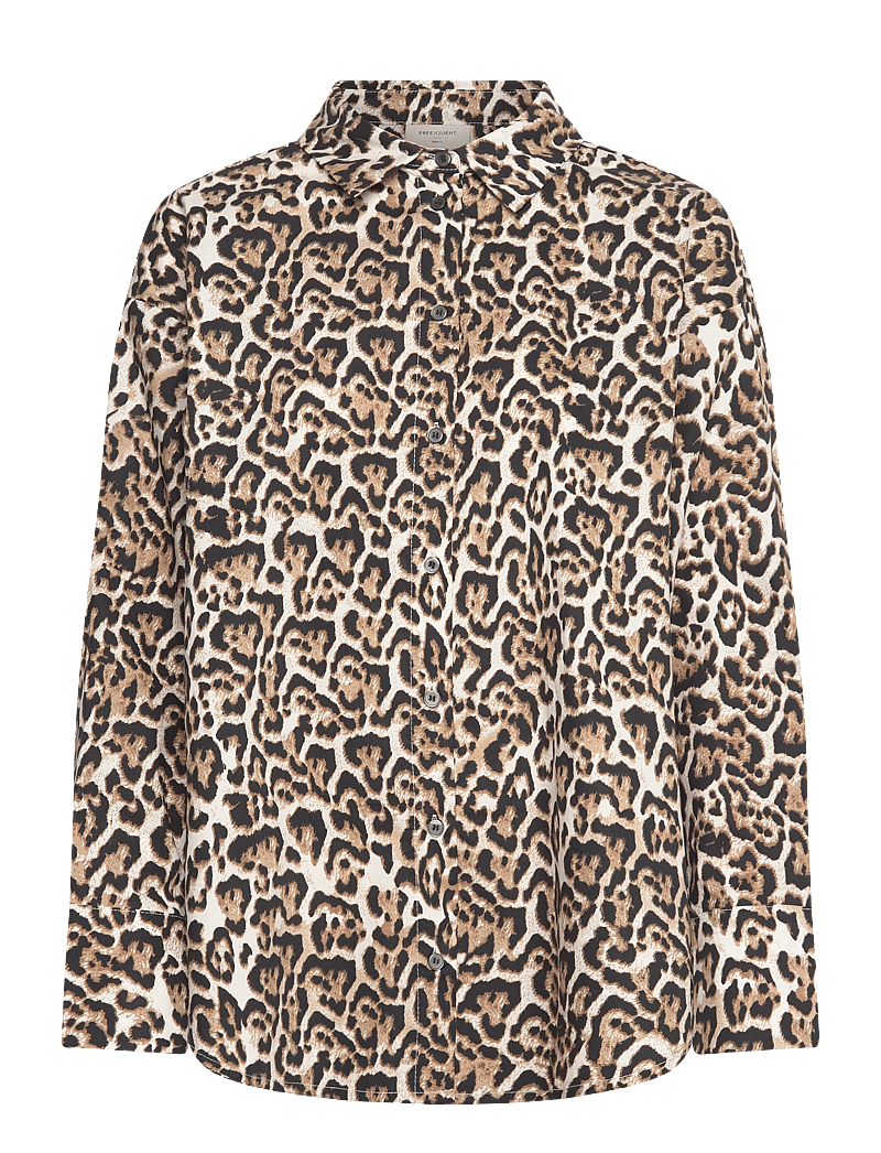 FREE/QUENT - FQMALAY-SHIRT - langærmede skjorter - rainy day w. silver mink - 1