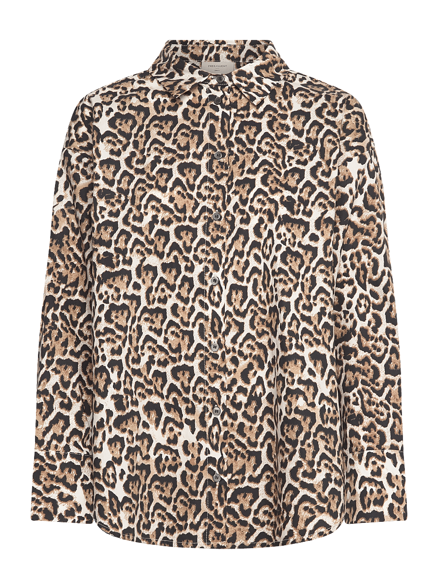 FREE/QUENT - FQMALAY-SHIRT - langærmede skjorter - rainy day w. silver mink - 1