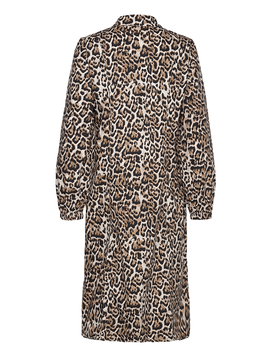 FREE/QUENT - Shirt dress - shirt dresses - rainy day w. silver mink - 2