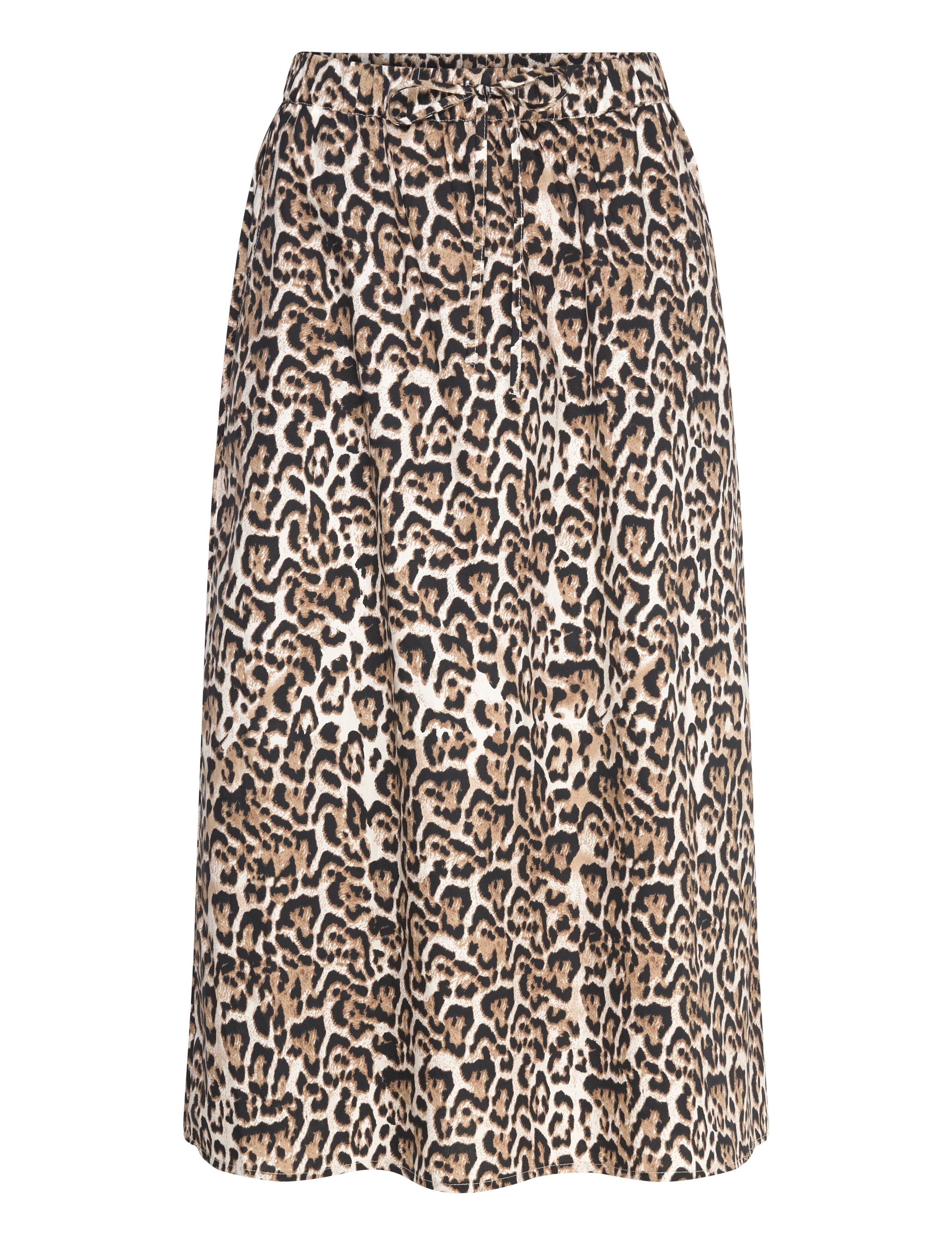FREE/QUENT FQMALAY-SKIRT - Nederdele - RAINY DAY W. SILVER MINK / beige