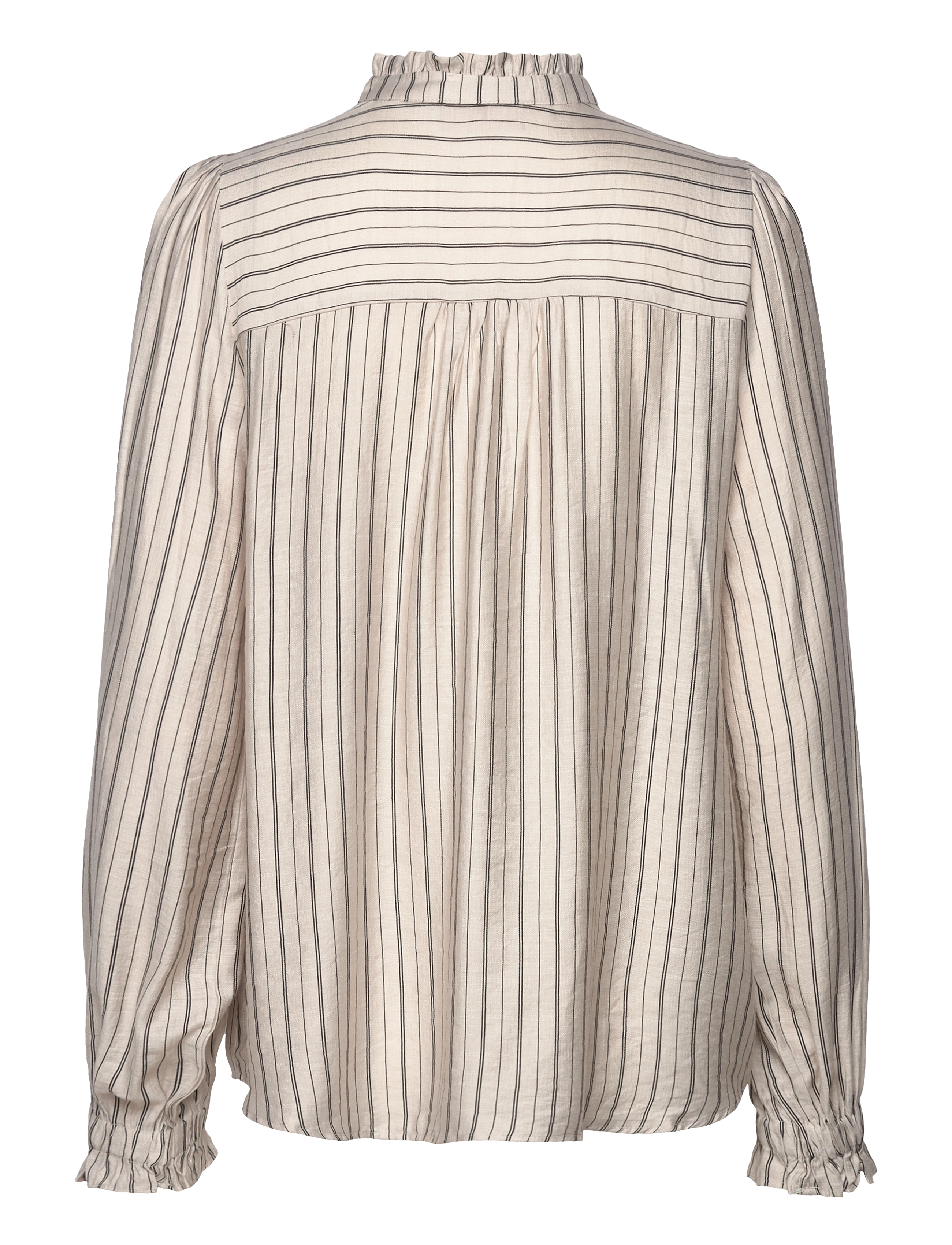 FREE/QUENT - FQONILLA-BLOUSE - moonbeam w. black - 2