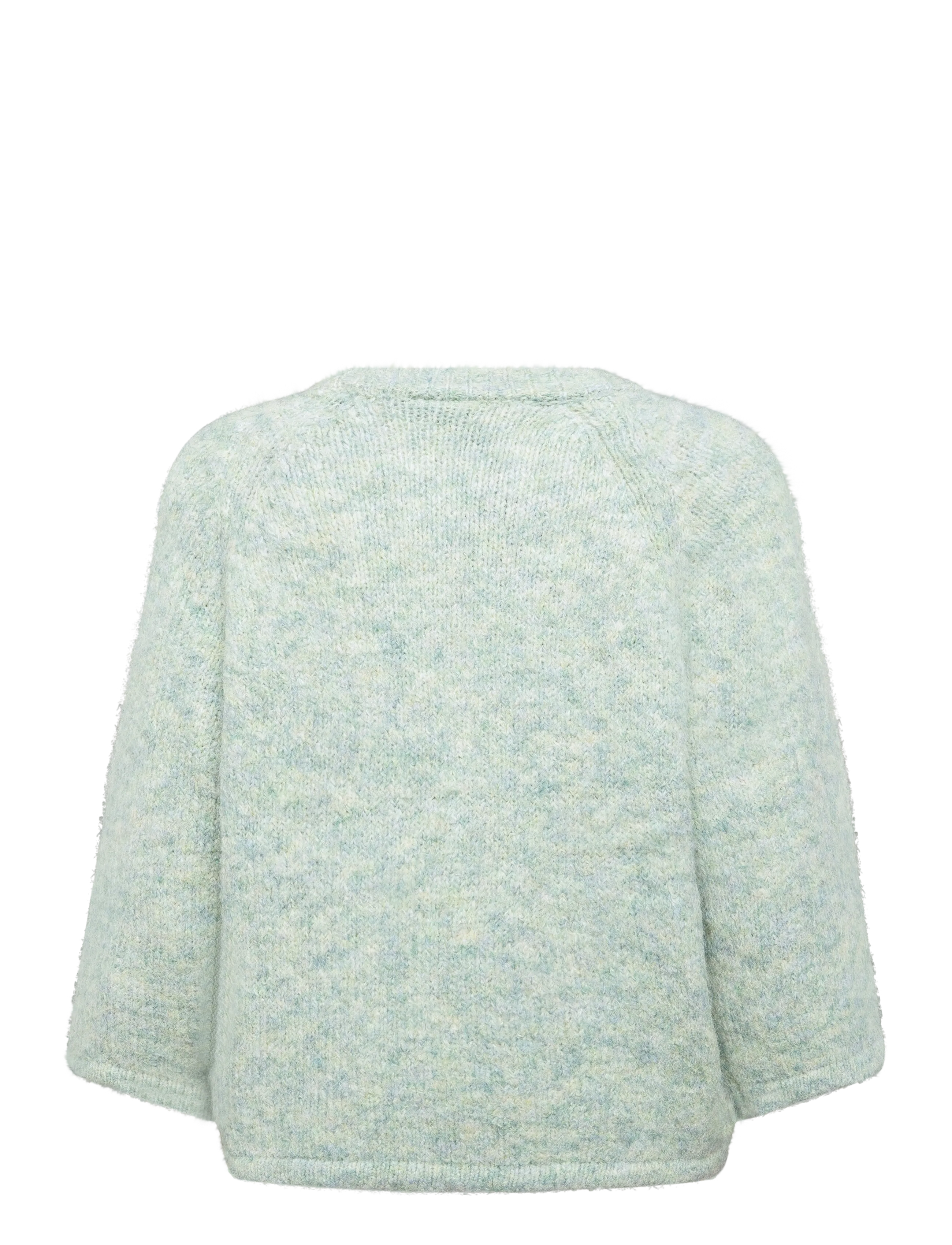 FREE/QUENT - FQGRSLULU-PULLOVER - trøjer - iceberg green melange - 2