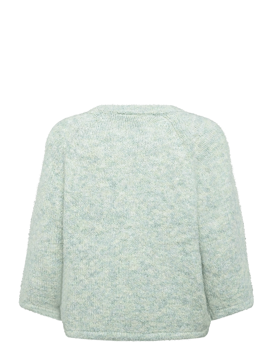 FREE/QUENT - FQGRSLULU-PULLOVER - trøjer - iceberg green melange - 2