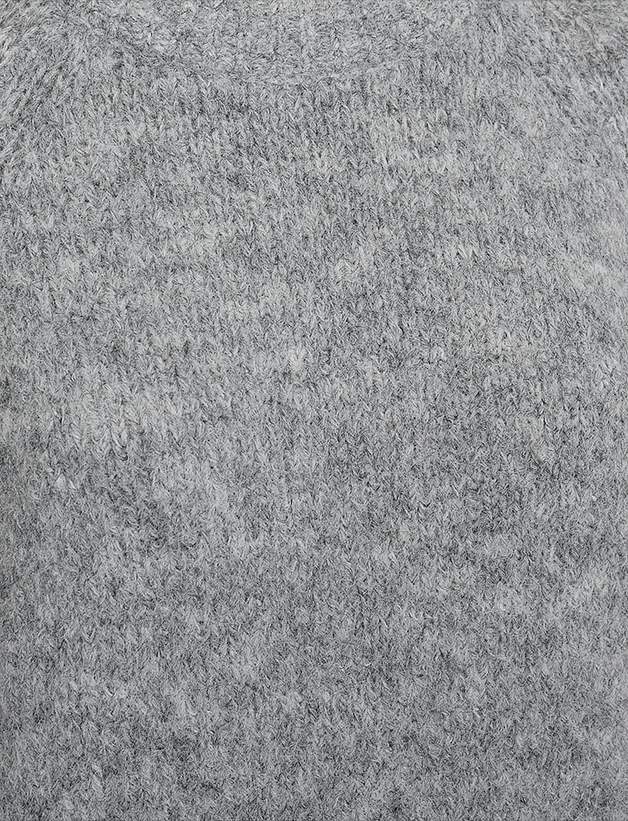 FREE/QUENT - FQGRSLULU-PULLOVER - pullover - med. grey melange - 2