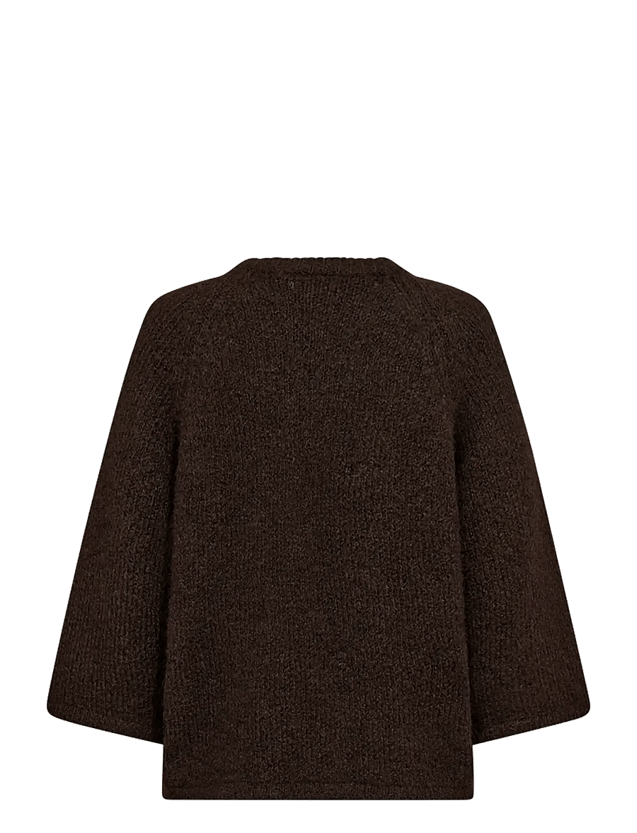 FREE/QUENT - FQGRSLULU-PULLOVER - tröjor - mole melange - 1