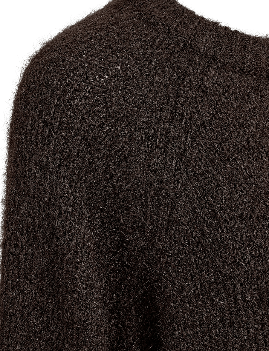FREE/QUENT - FQGRSLULU-PULLOVER - tröjor - mole melange - 2