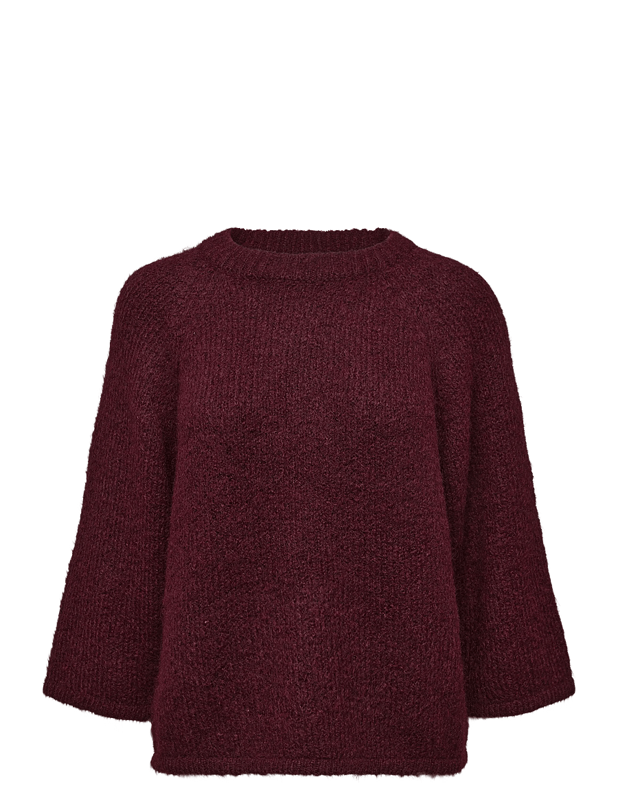 FREE/QUENT - FQGRSLULU-PULLOVER - trøjer - port royale melange - 0