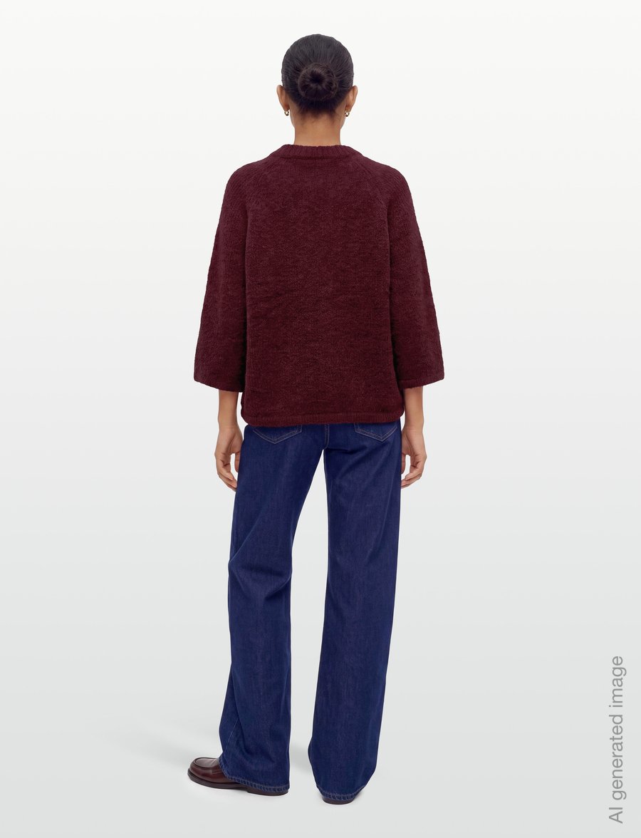 FREE/QUENT - FQGRSLULU-PULLOVER - sviitrid - port royale melange - 4