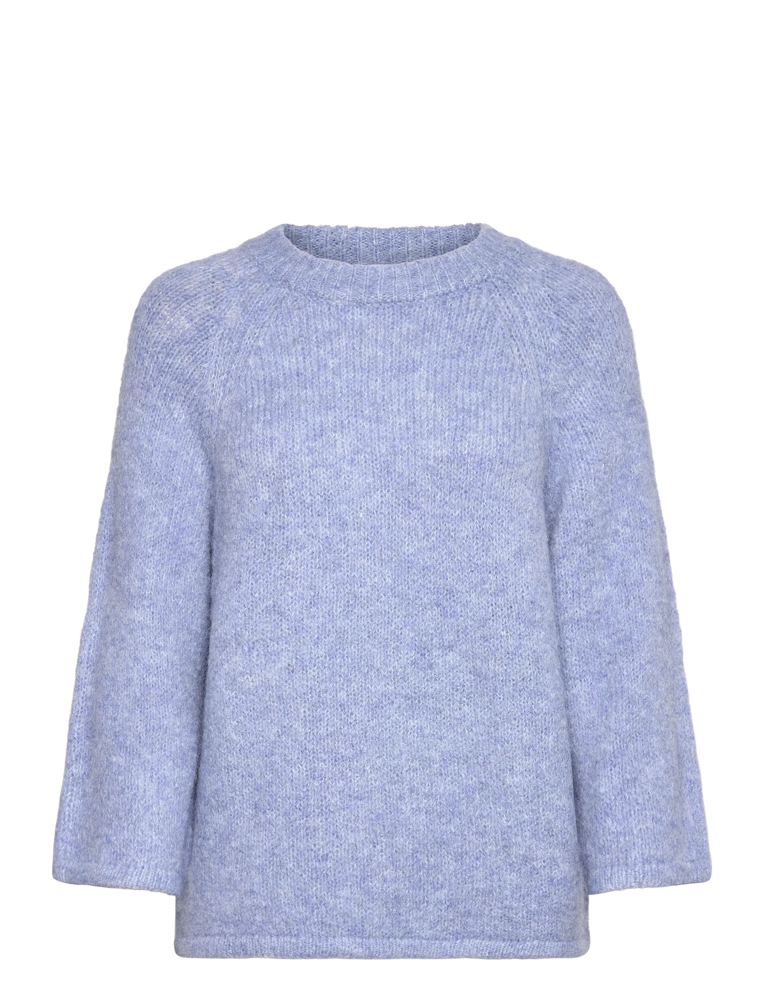 FREE/QUENT FQGRSLULU-PULLOVER - Tøj - VISTA BLUE MELANGE / purple