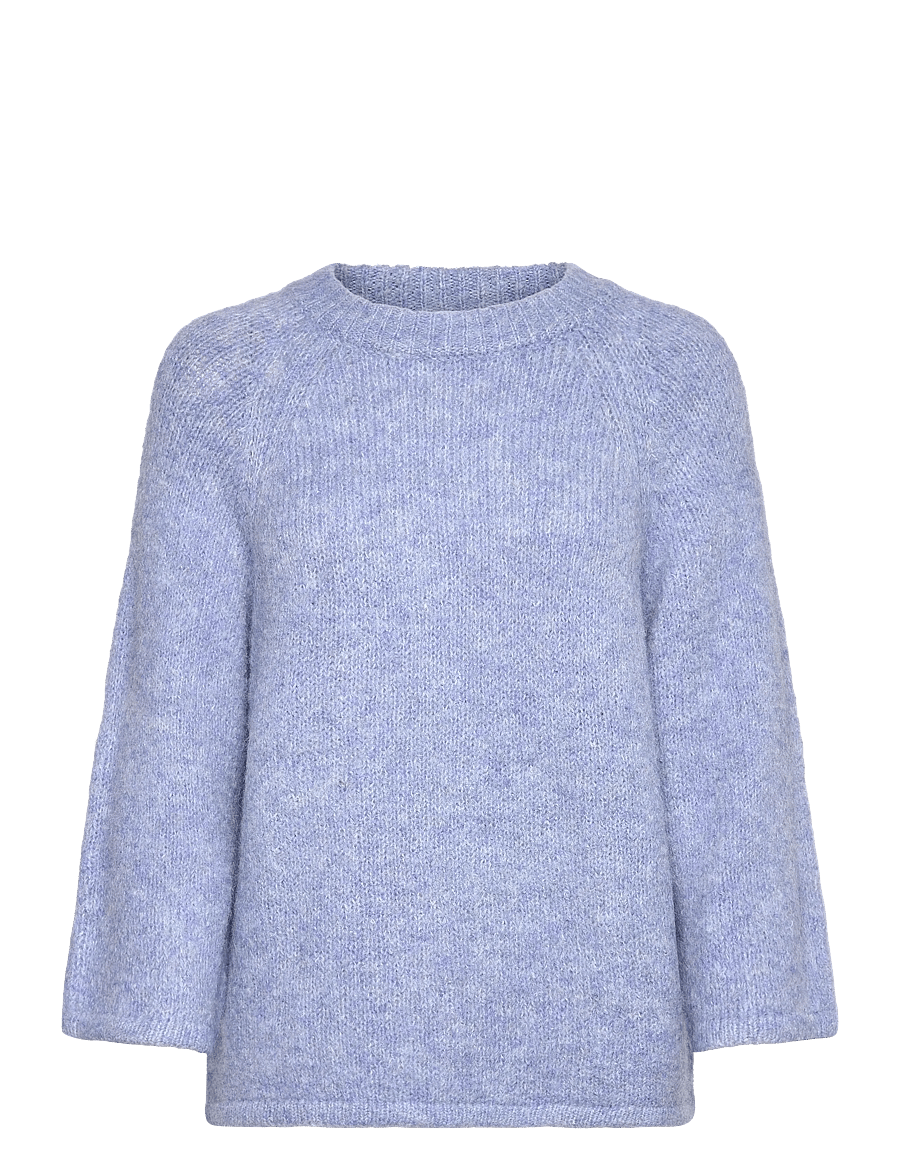 FREE/QUENT - FQGRSLULU-PULLOVER - džemperi - vista blue melange - 1