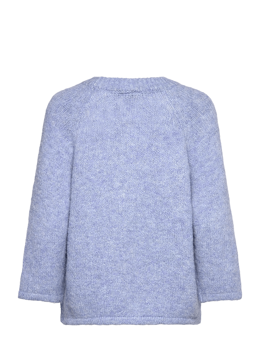 FREE/QUENT - FQGRSLULU-PULLOVER - džemperi - vista blue melange - 2